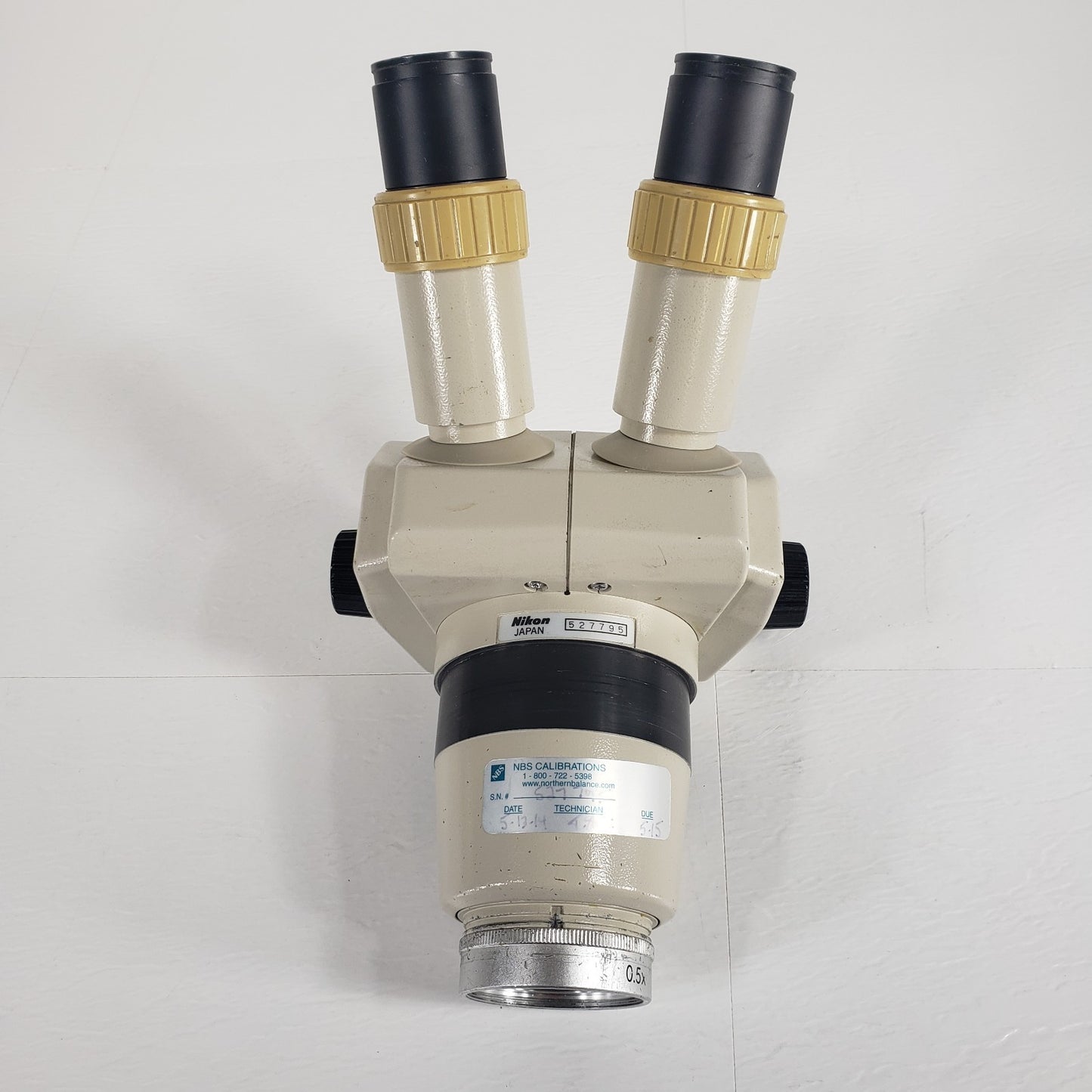 TESTED Nikon SMZ-1B Stereo Zoom Microscope 4-17.5x Magnification Head w/ Eyepiec