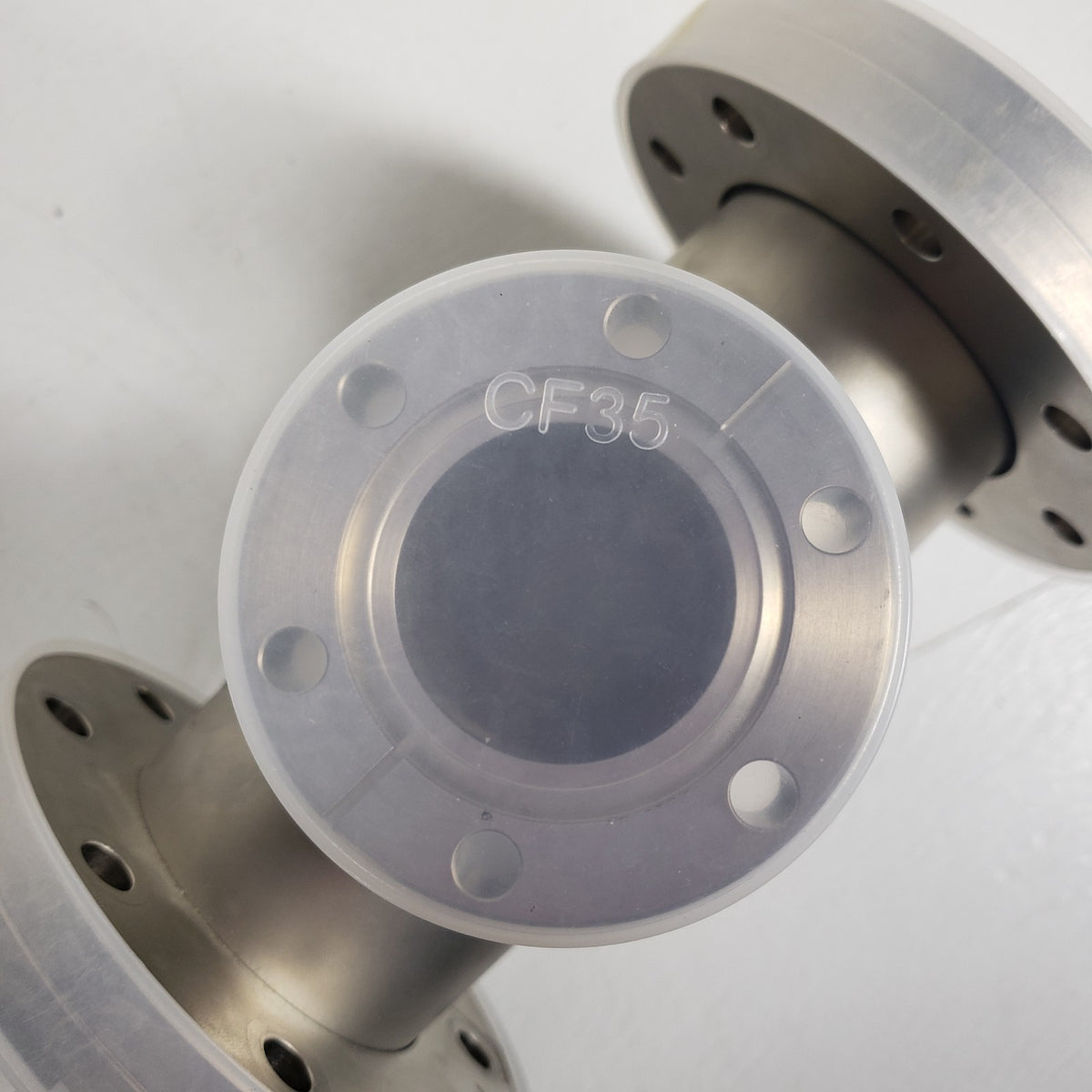 NorCal DN63CF DN35CF 4-Way Reducing Cross 2 Rotatable ConFlat UHV Vacuum Flanges