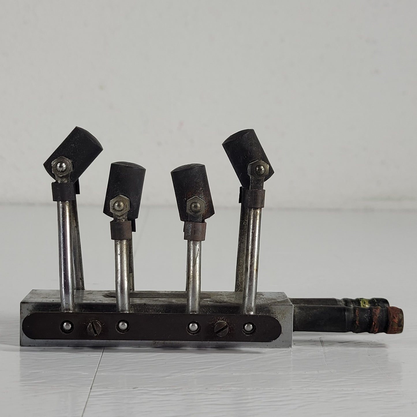 Vintage Bethlehem 4-Fire Single-Jet Oxygen Gas Glassblowing Lathe Burner Swivel