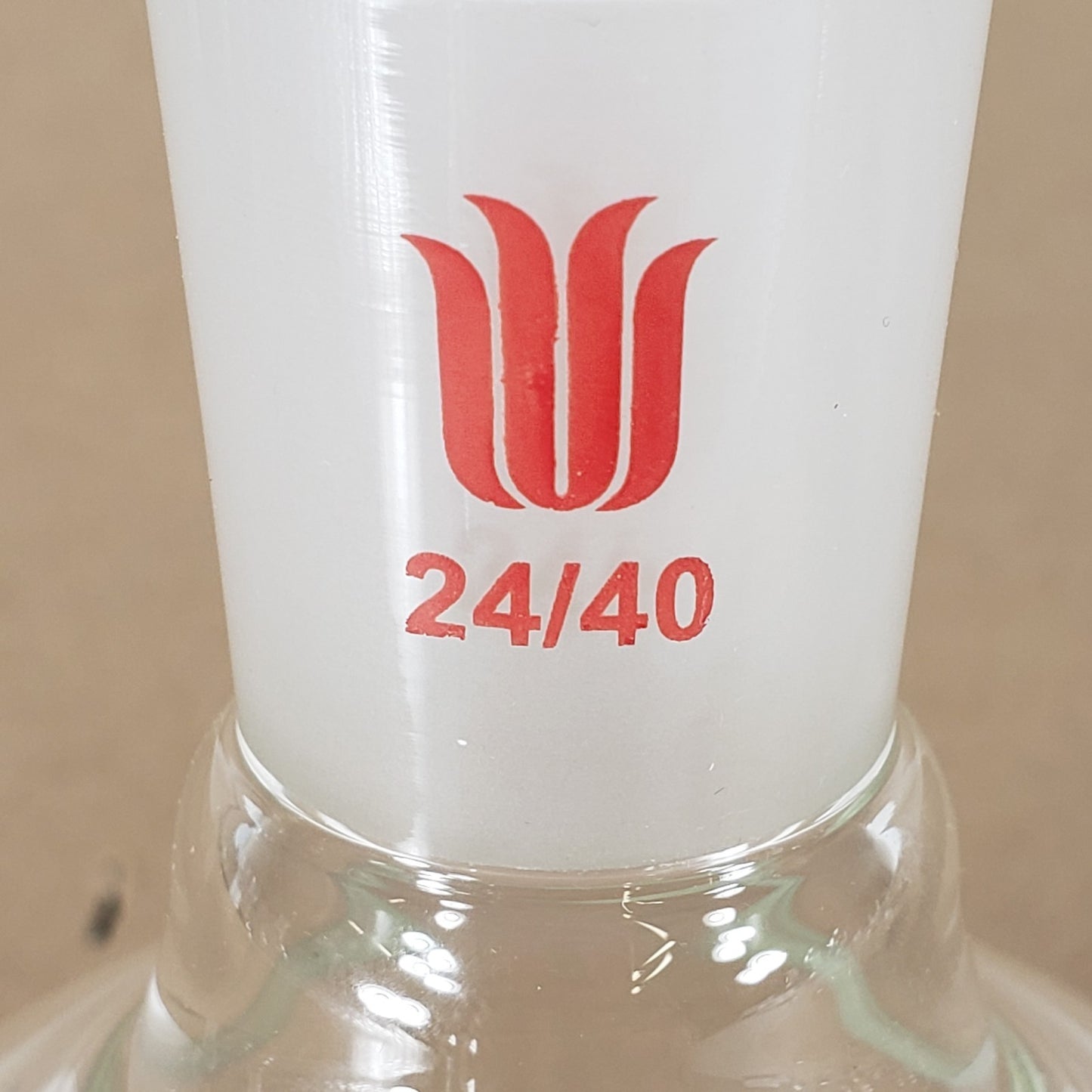 Lot of Synthware F304500/250/100 Heavy Glass Round Flasks 24/40 500/250/100mL