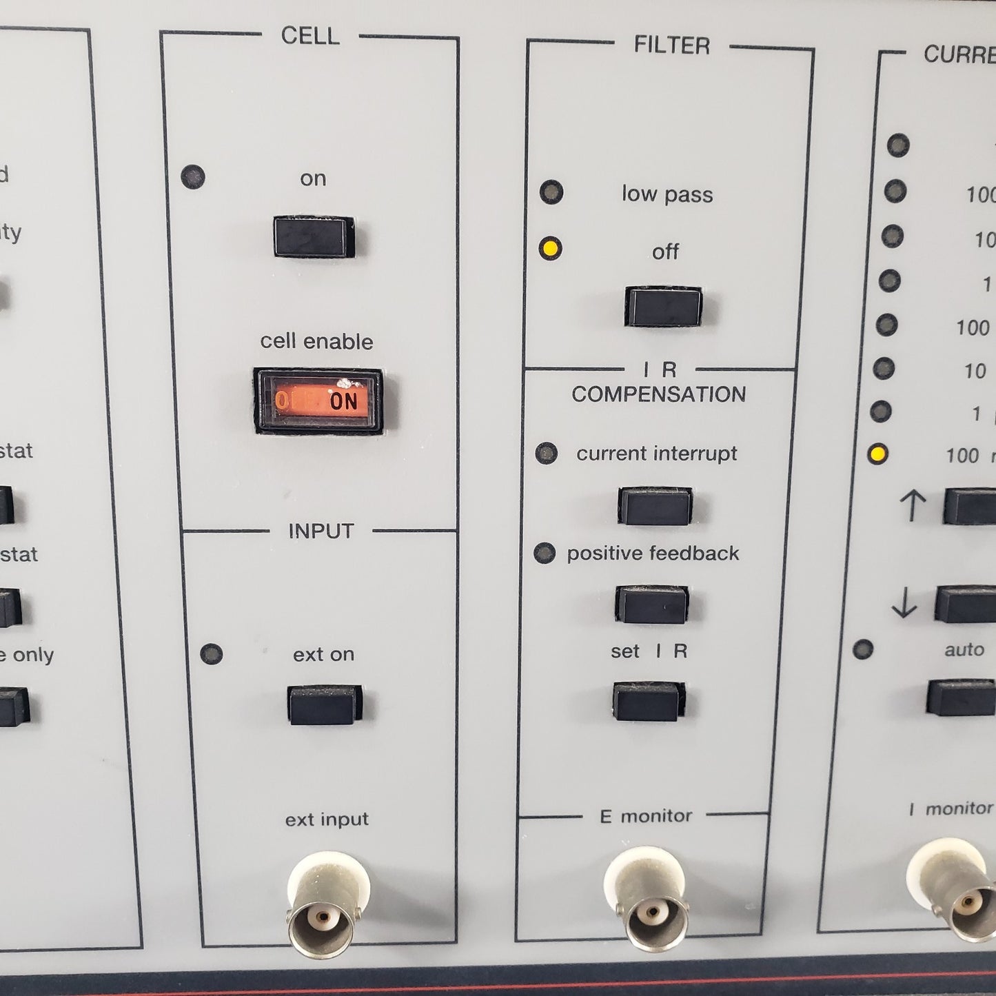 EG&G PAR Princeton Applied 273A Potentiostat Galvanostat BNC GPIB Cables