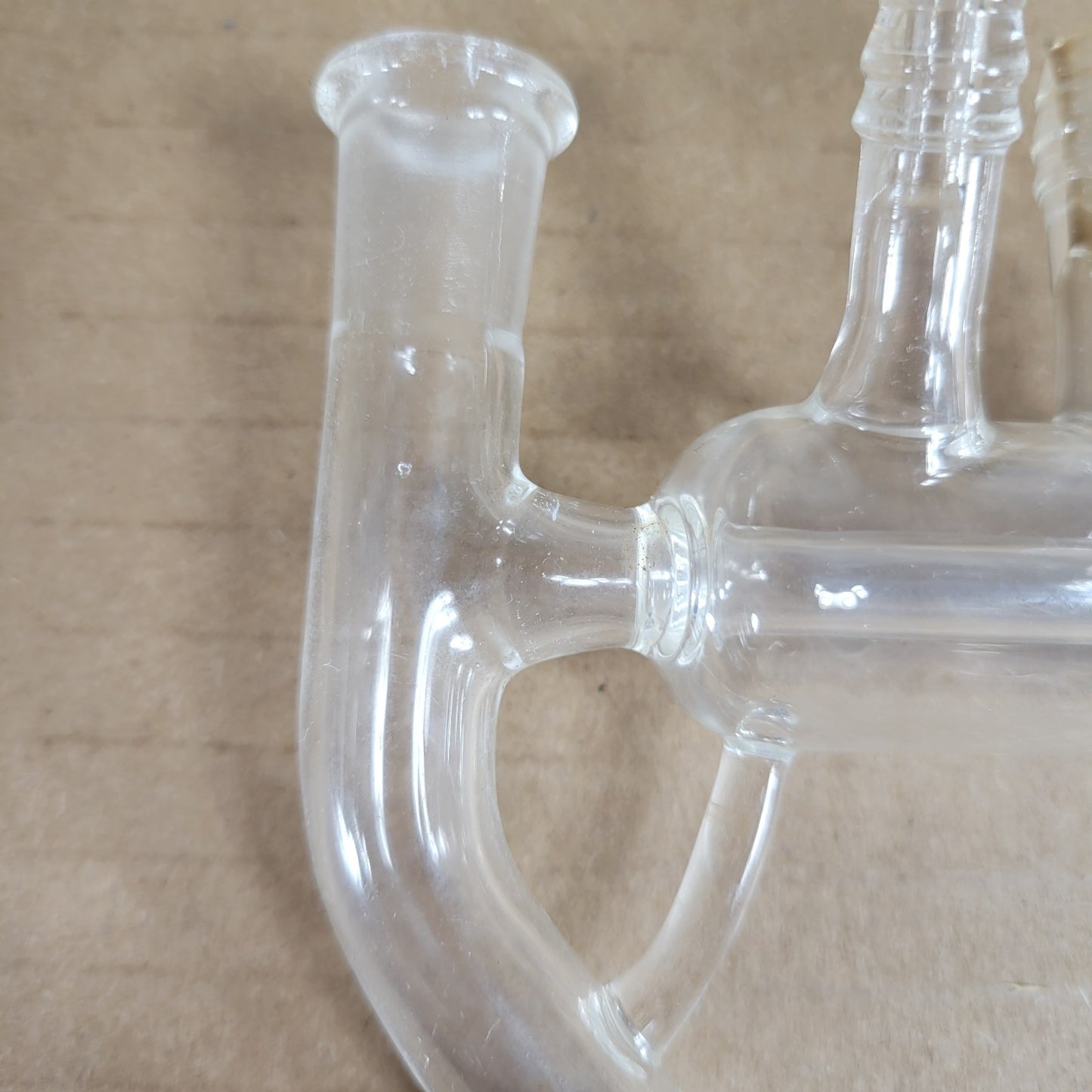 Unbranded Glassware 19/22 Joint Short Path Compact Vacuum Distillation Head