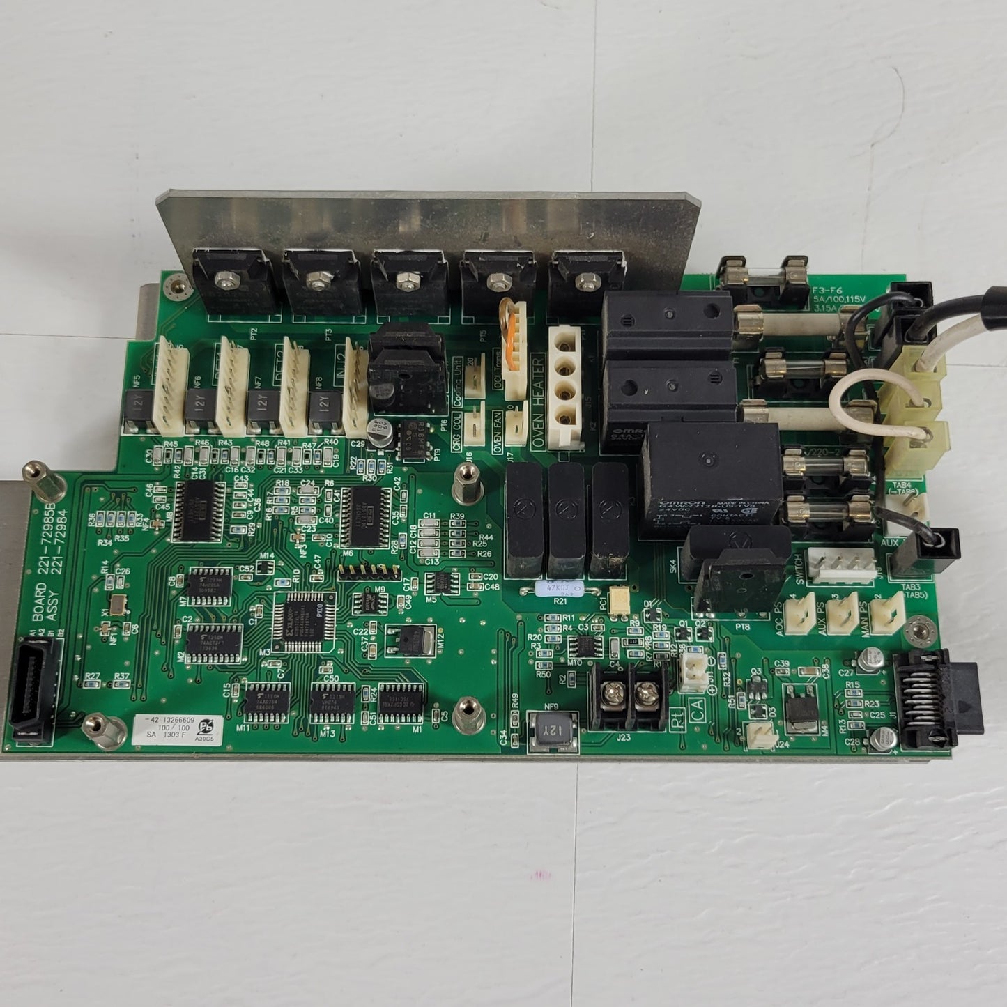 Shimadzu 221-72985B 221-72984 Main Power Control Board for a GC-2014AFsc