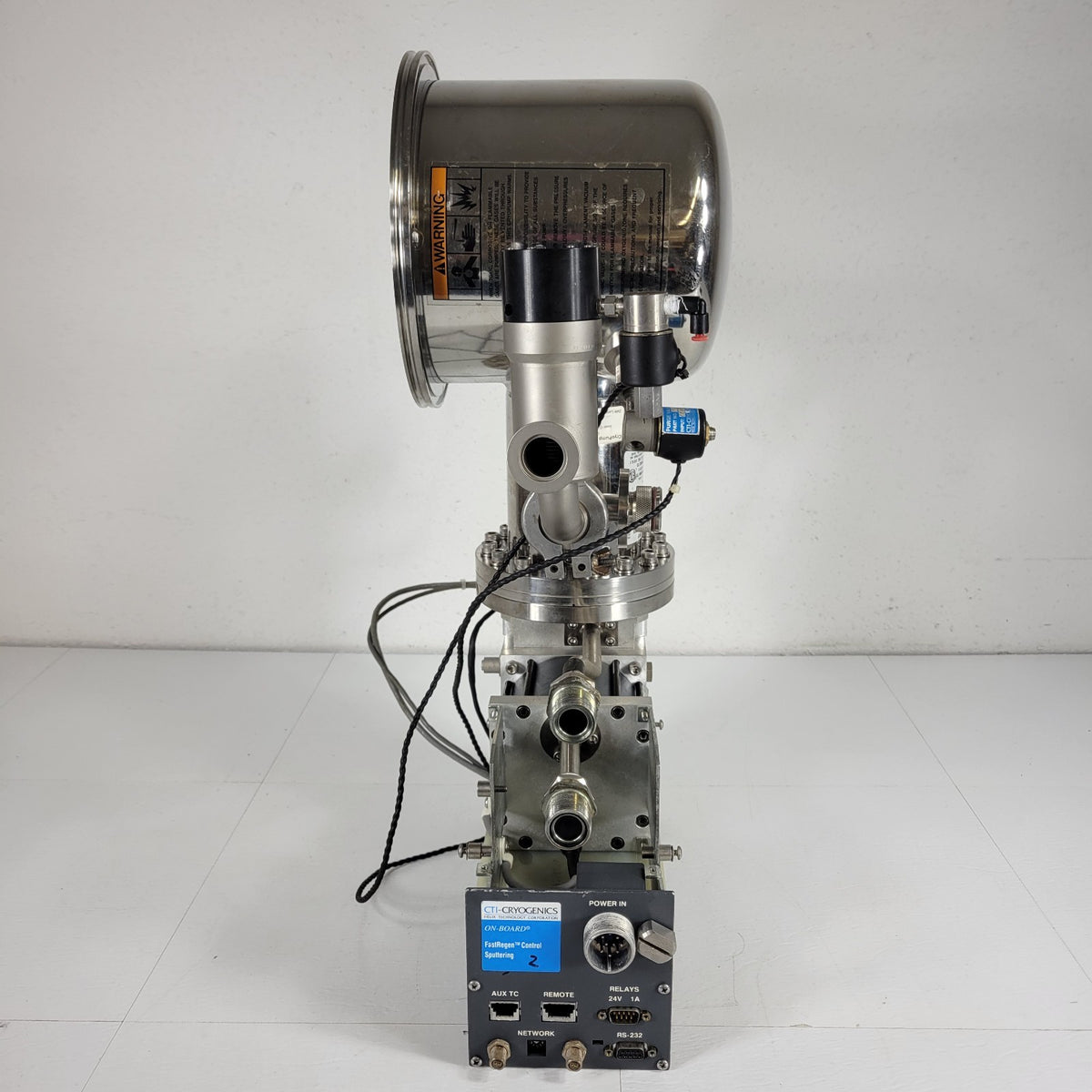 CTI Cryogenics On-Board 8F Cryopump FastRegen Control Sputtering 8112889G001