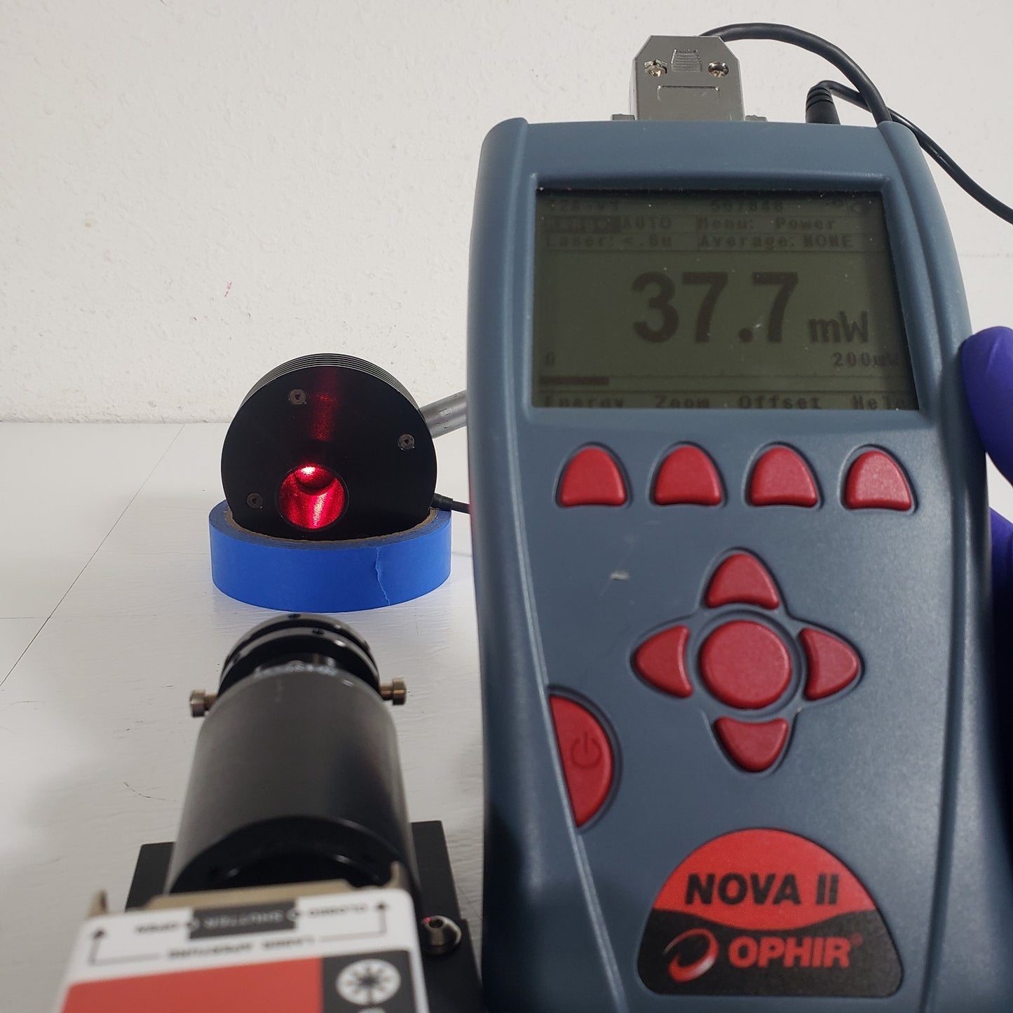 TESTED Coherent OBIS LX 640nm 40mW Laser 1185054 PSU USB I/O 38mW