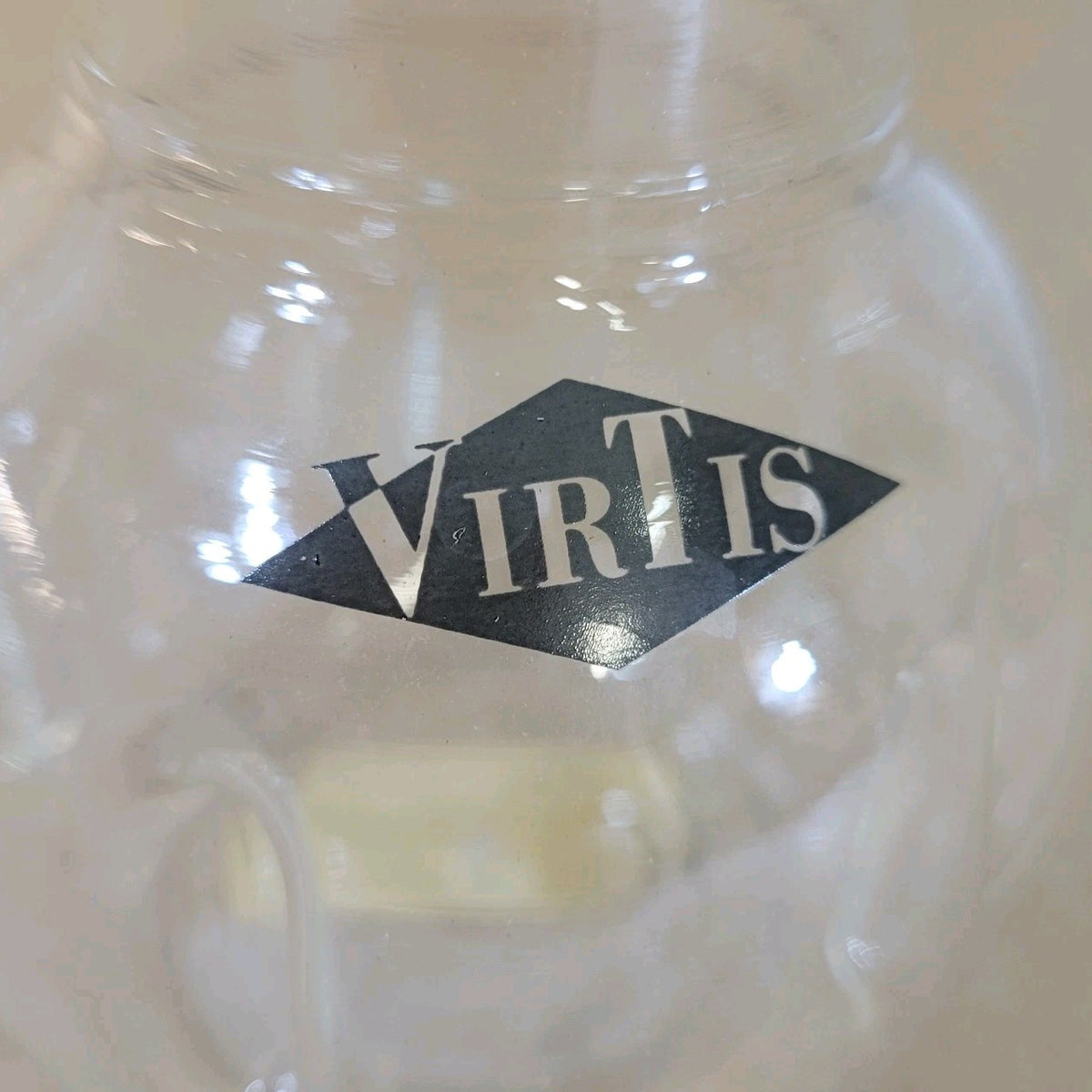 VirTis Glass Homogenizer Vessel Blender Jar Laboratory Mixing Container