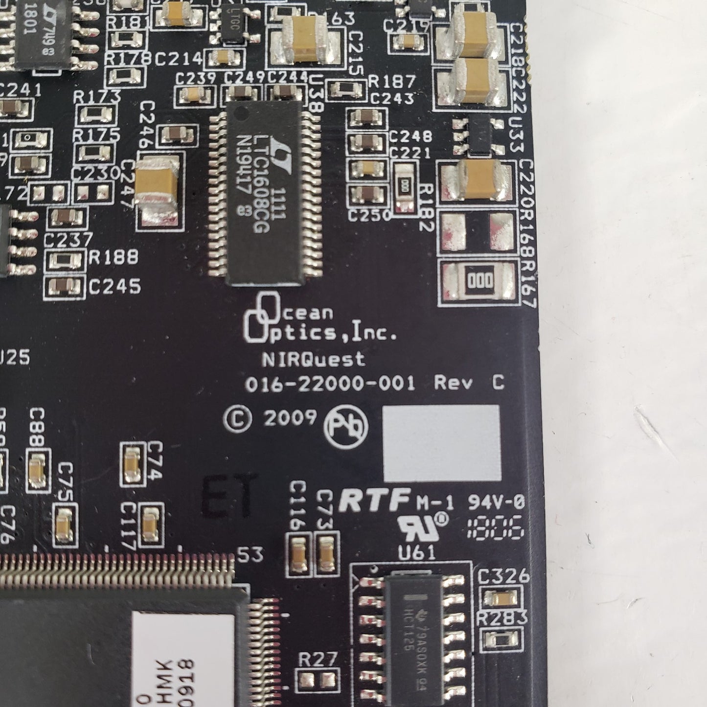*READ* TESTED Ocean Optics NIRQuest512-2.2 NIR Spectrometer Control Board