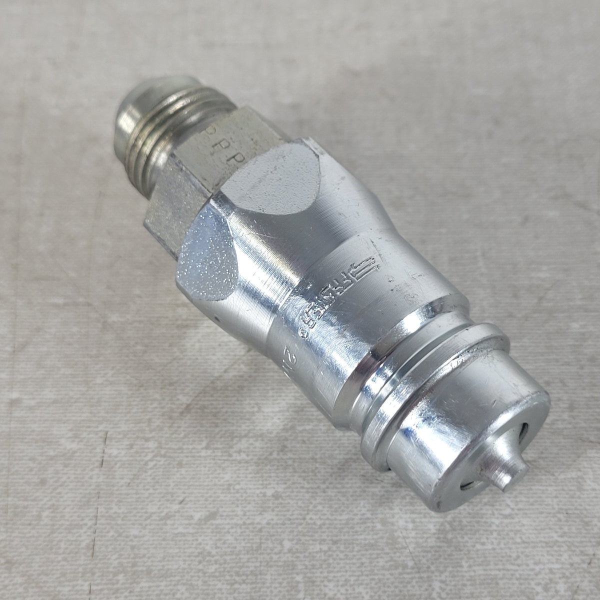 Faster 2NV12-12SAEM 1/2" Hydraulic Quick Connect Male Plug 3/4-16 SAE ORB