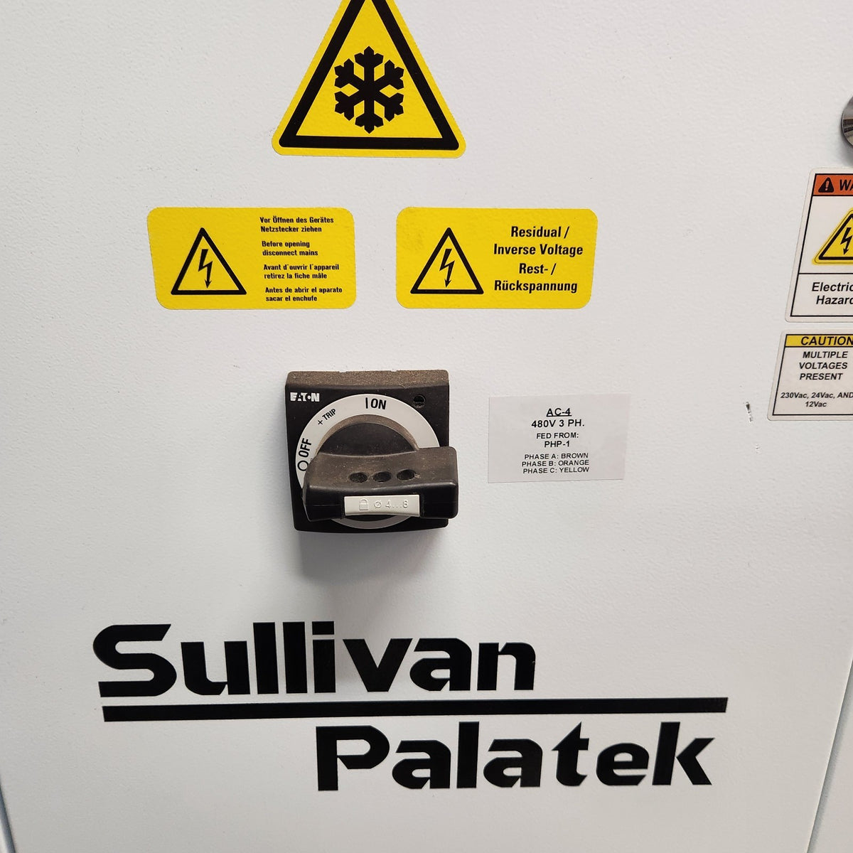 Sullivan-Palatek AA-30 30HP 120CFM Oil-Free Air Compressor w SPRF-145A Air Dryer
