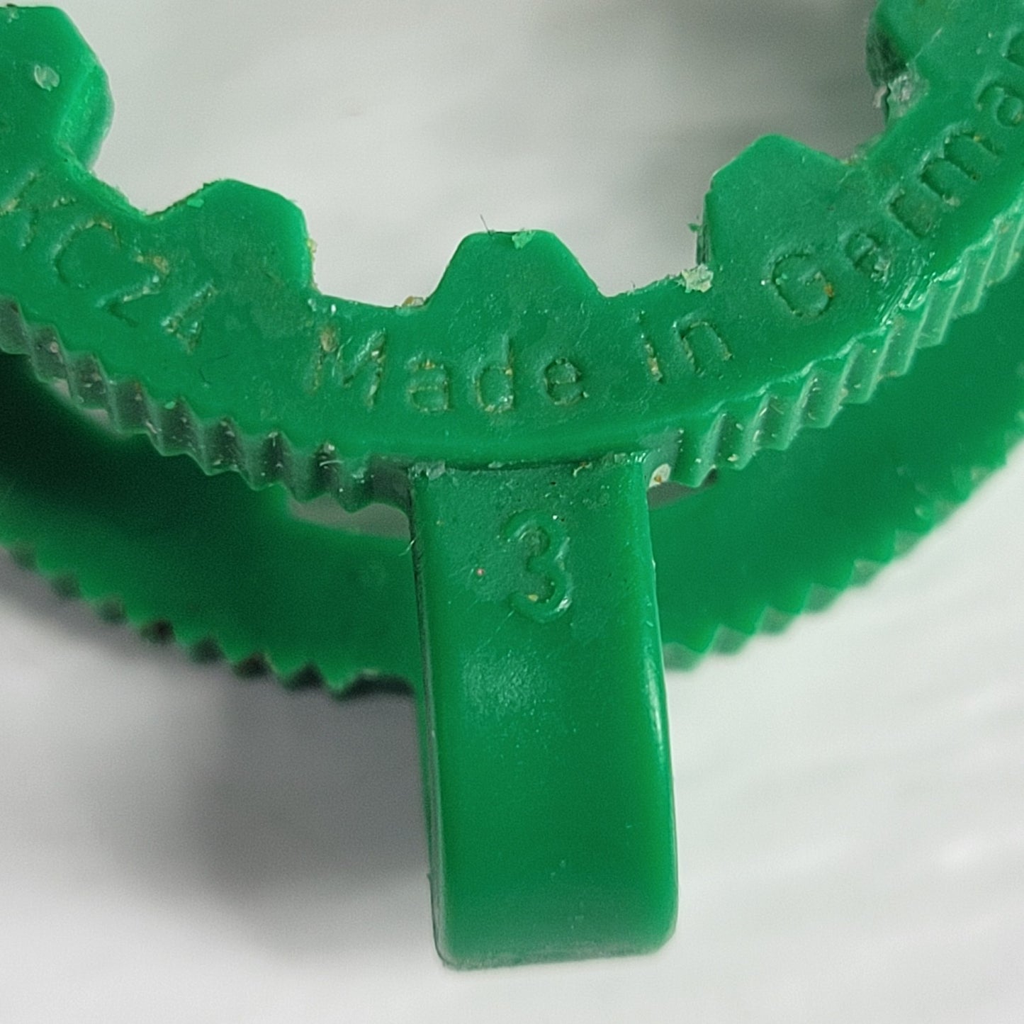 Pack of 7 SCHOTT DURAN KECK KC24 Green Clips for 24/29 24/40 Conical Joints