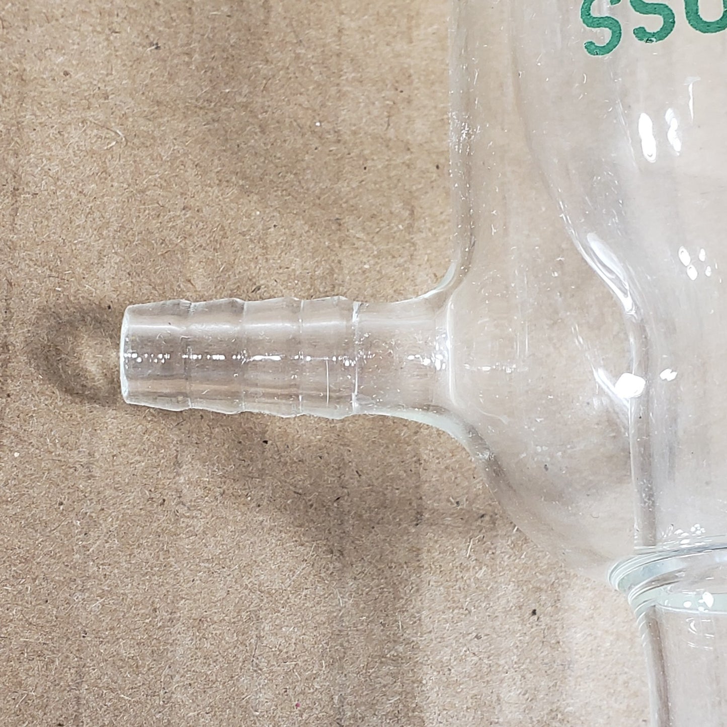 Chemglass CG-1207 Style Allihn Reflux Condenser 55/50 Bottom Stright Tube Top