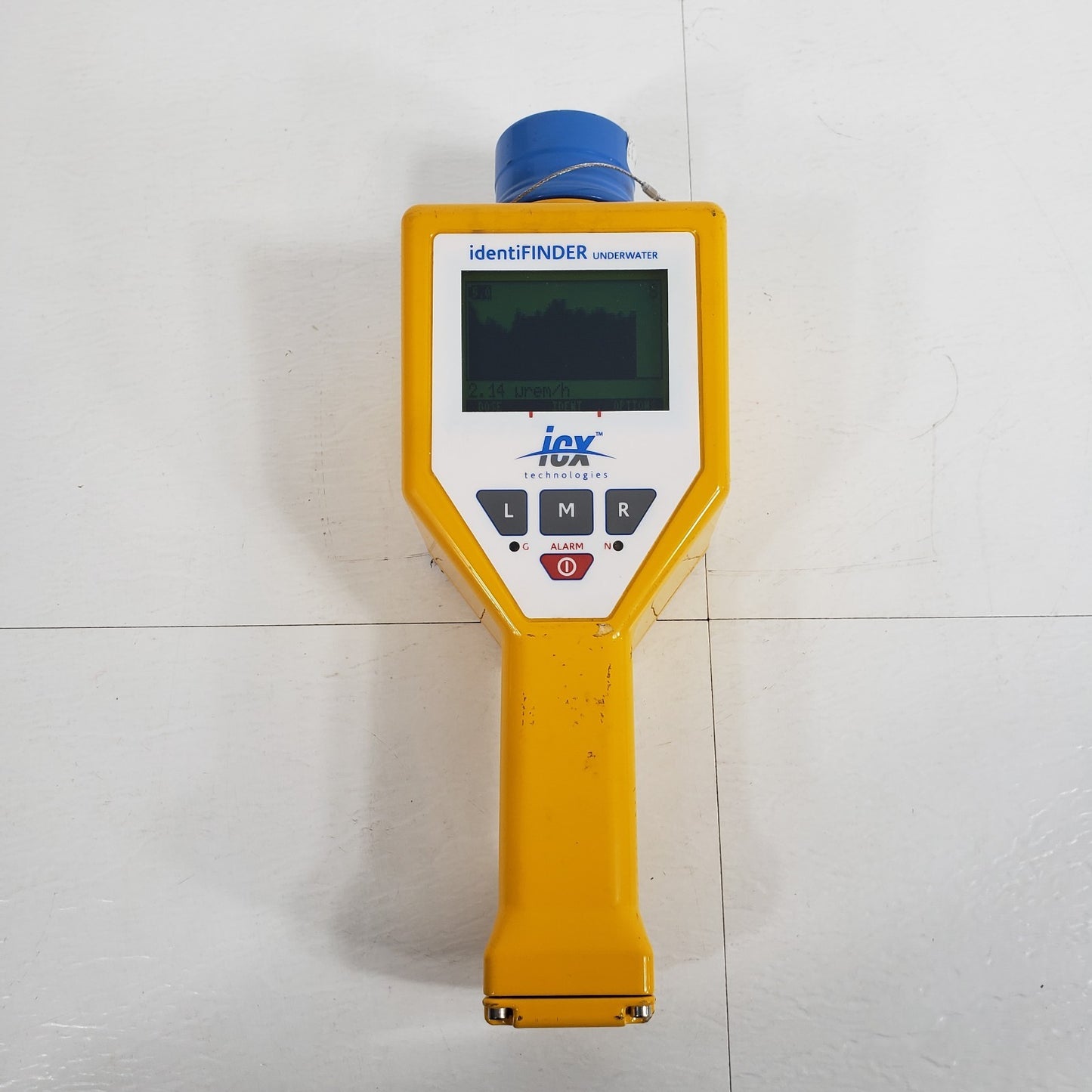 TESTED ICx identiFINDER-U Underwater Gamma Spectrometer Radionuclide Identifier
