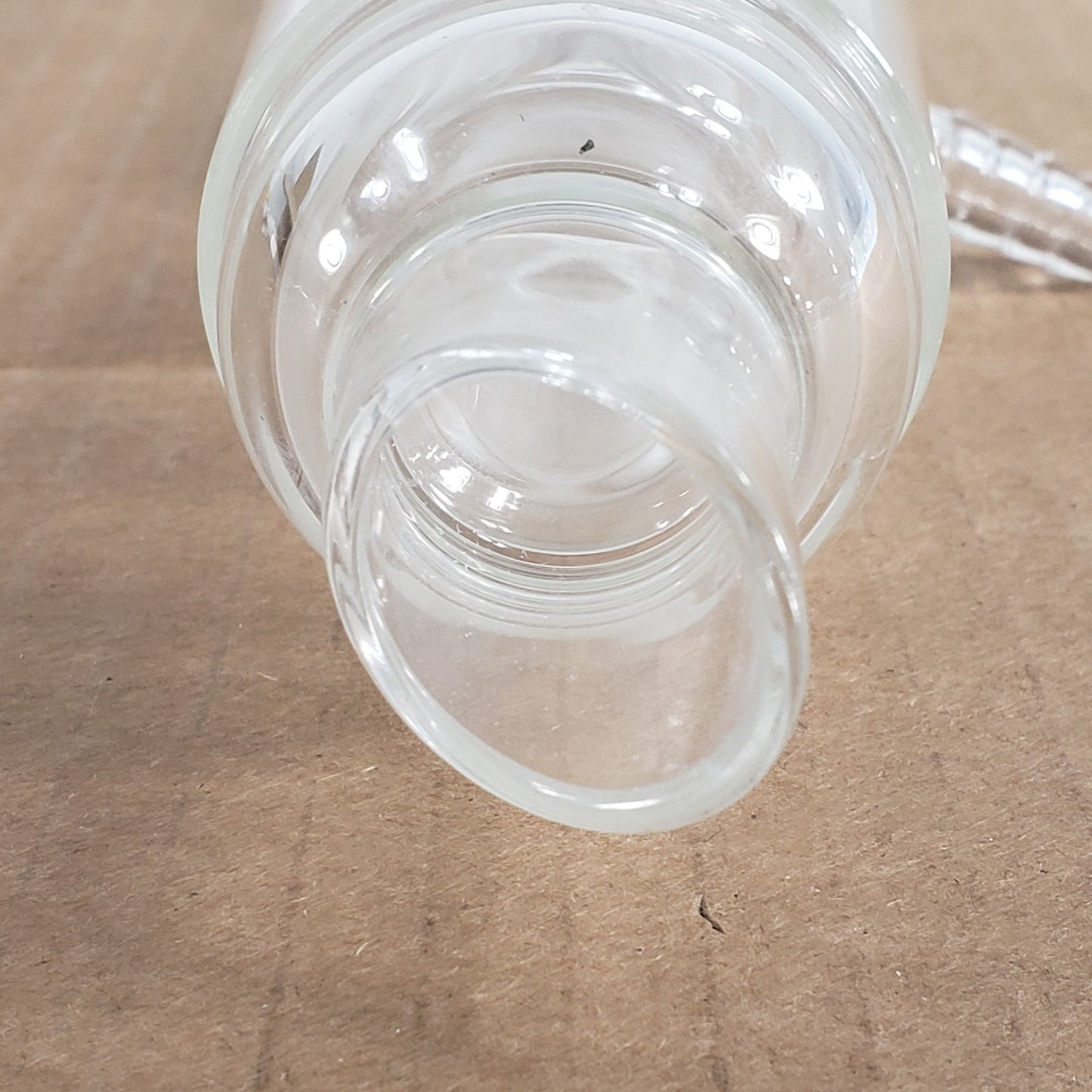 Chemglass CG-1207 Style Allihn Reflux Condenser 55/50 Bottom Stright Tube Top