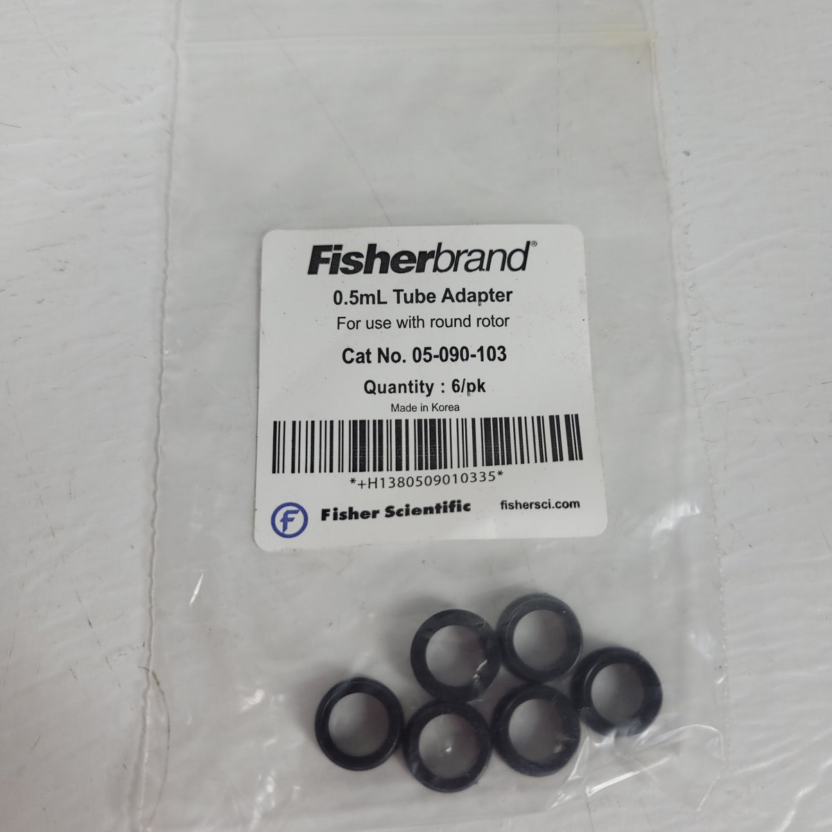 6x Fisher Scientific Fisherbrand 05-090-103 0.5mL Centrifuge Rotor Adapters