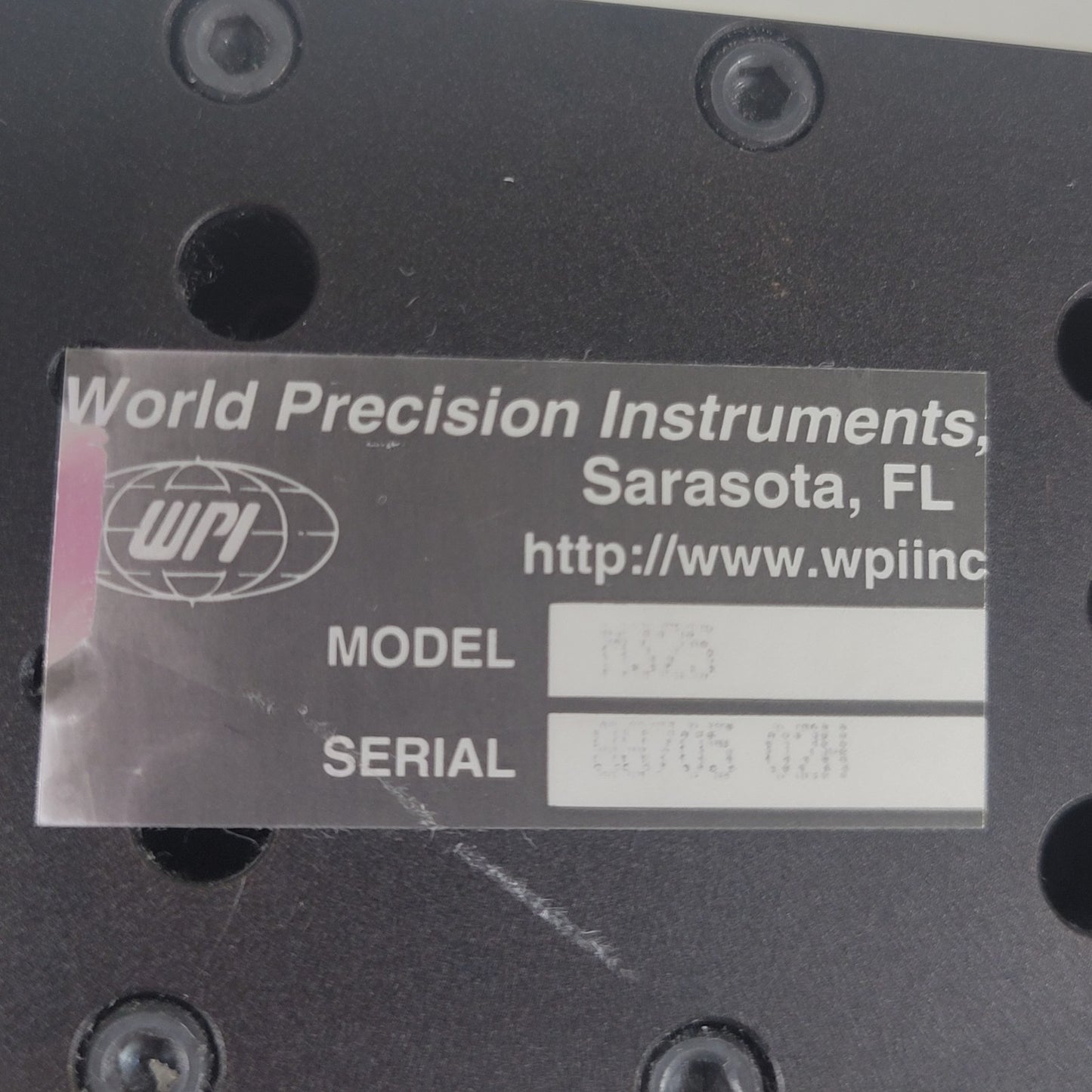 WPI M325 3-Axis Manual Micrometer Micromanipulator Microinjection Lab