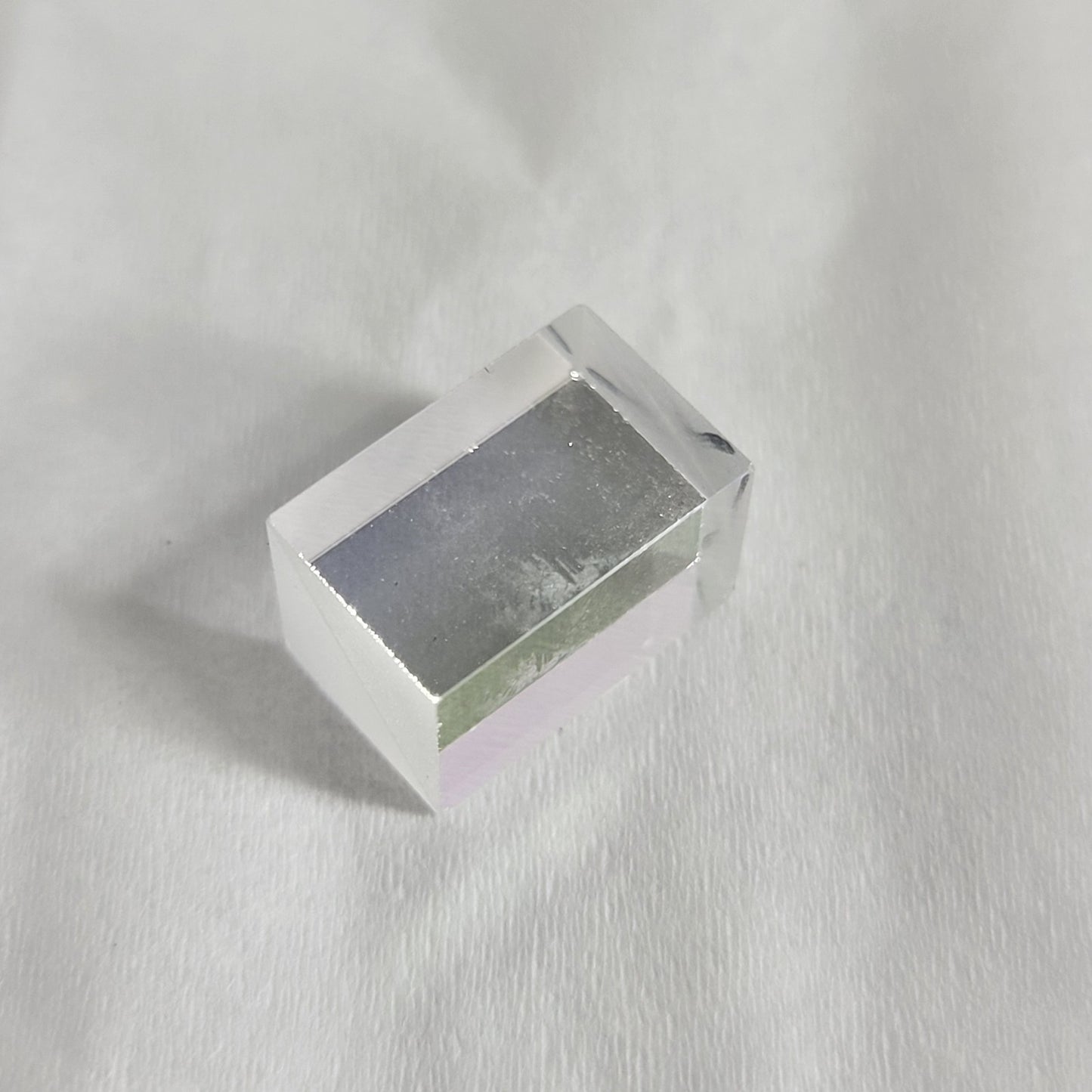 Beamspitter Prism 8.357x8.357x13mm H-LaF50B High Index Glass for Optical Science