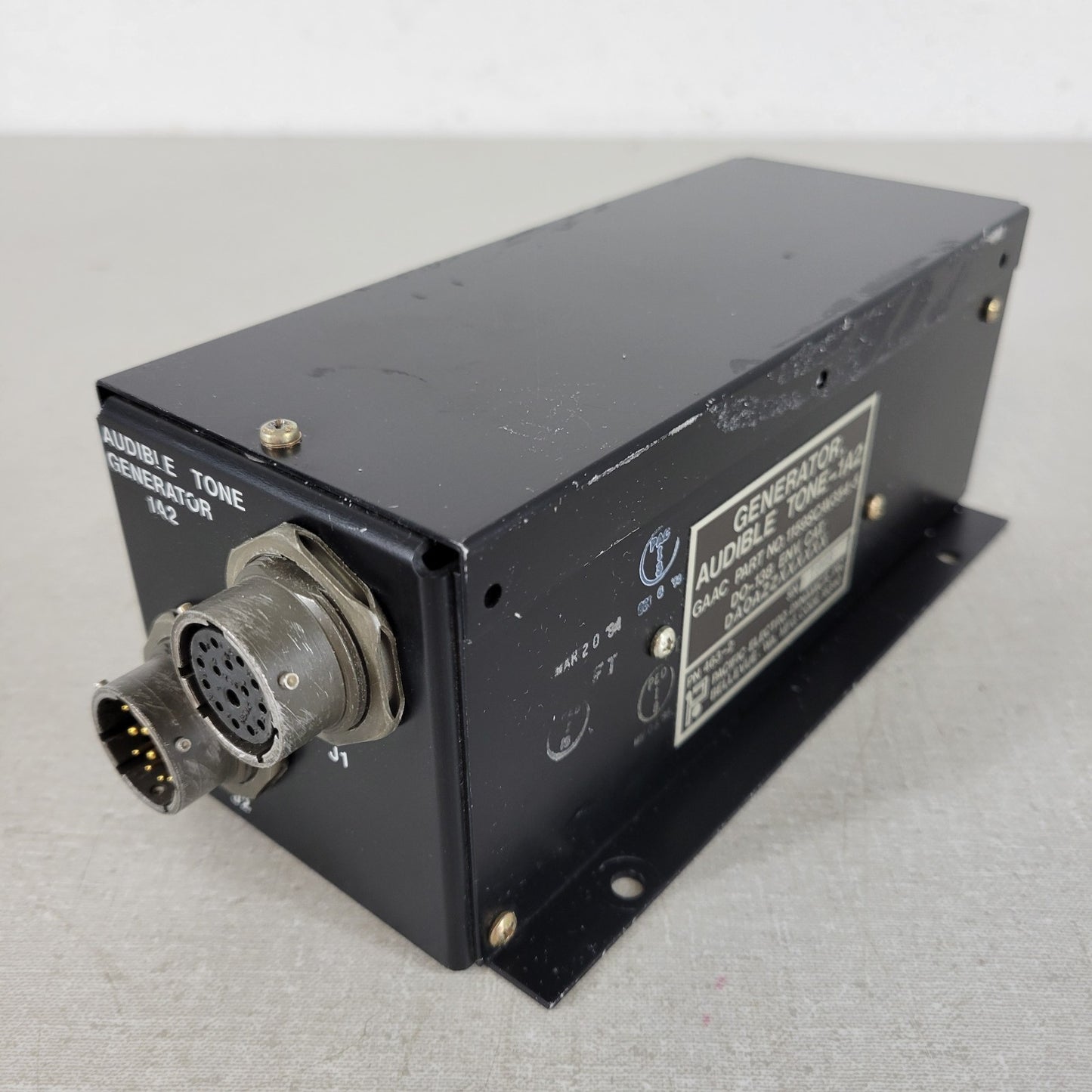 PACIFIC ELECTRO DYNAMICS Generator Audible Tone-1A2 GAAC 1159SCAV354-5, 463-2