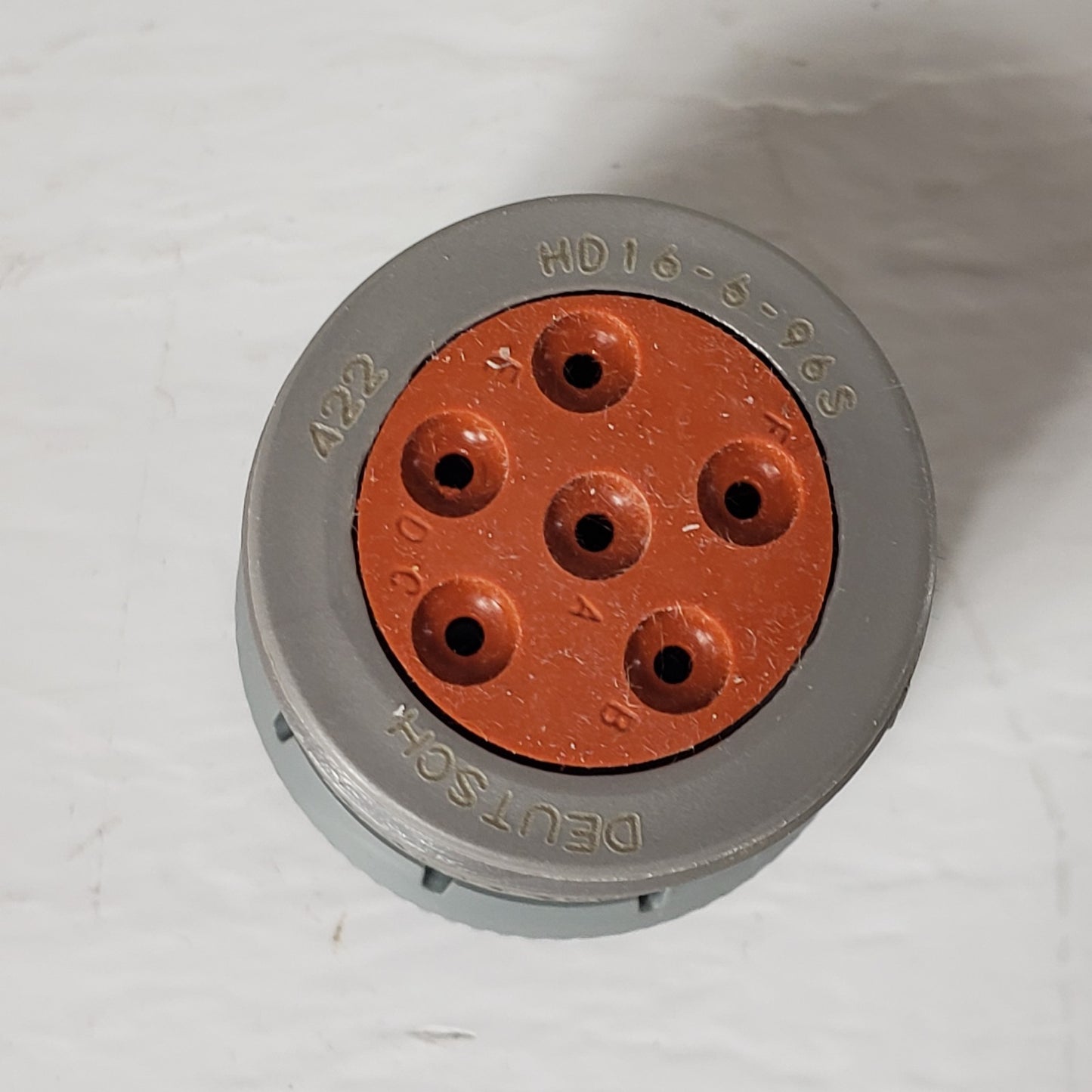 3 Units TE Connectivity Deutsch HD16-6-96S HD10 6-Position Plug Housing