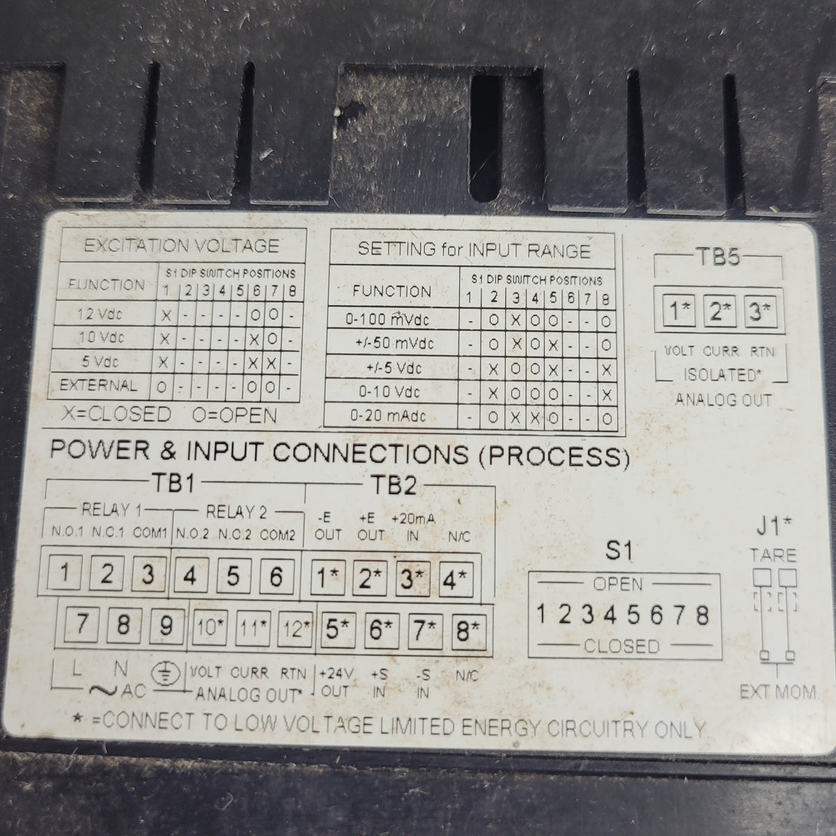 Omega DP25B-E-R-1.2 Digital Process Panel Meter Dual Relay 115VAC