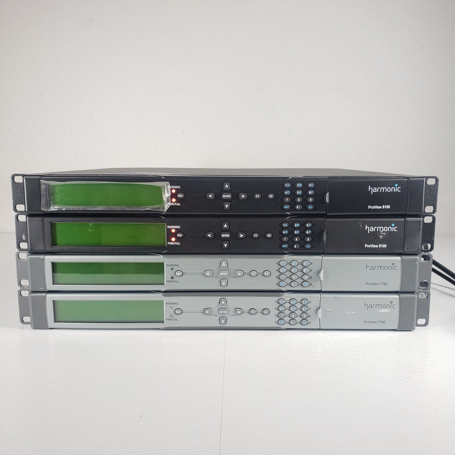 FOR PARTS ONLY/NOT WORKING HARMONIC Two Proview 7100's and Two Proview 8100's