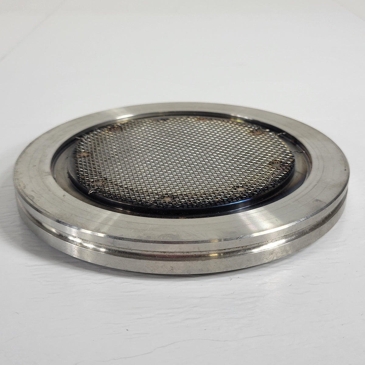 DN100 ISO-K High Vacuum Viewport Sight Glass w/ Welded Wire Mesh Screen