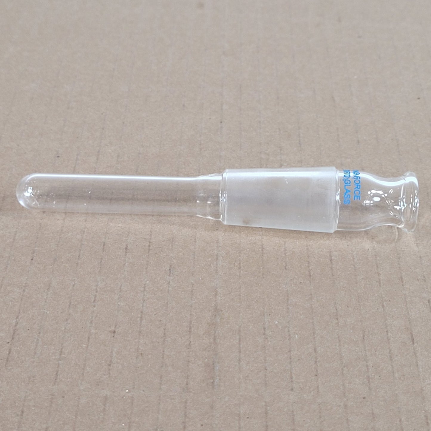 Set of 2 Unbranded Glass Thermometer Adapters 24/40 Outer Joint 145/155mm Height