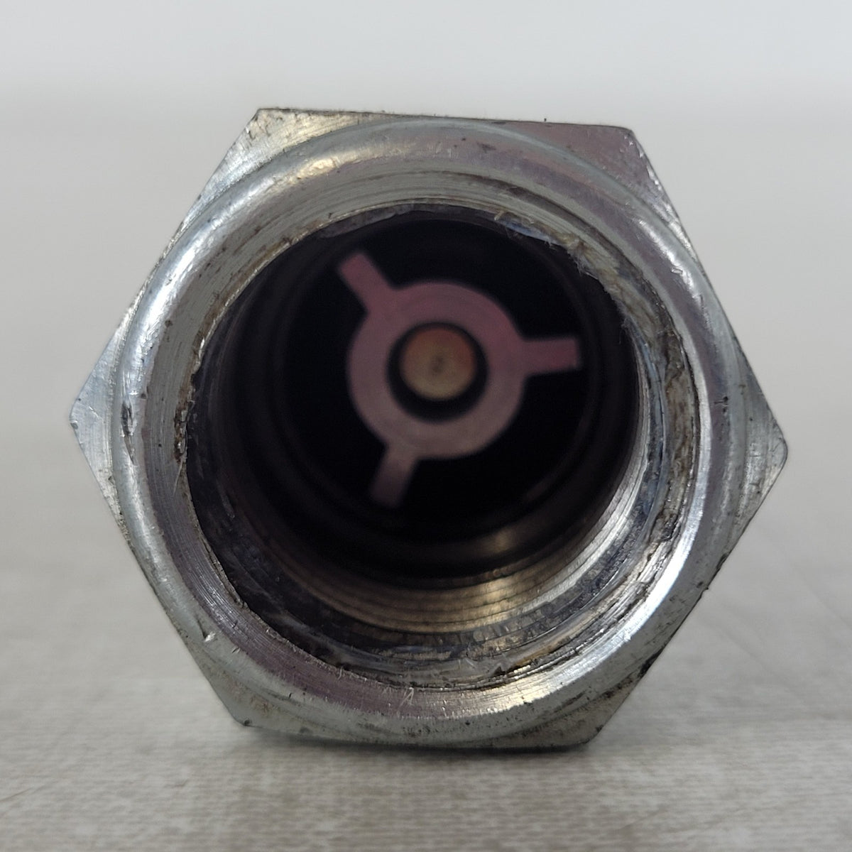 Parker Bruning SM-502-8FP 1/2" NPTF Hydraulic Quick Coupler Nipple 6000 PSI