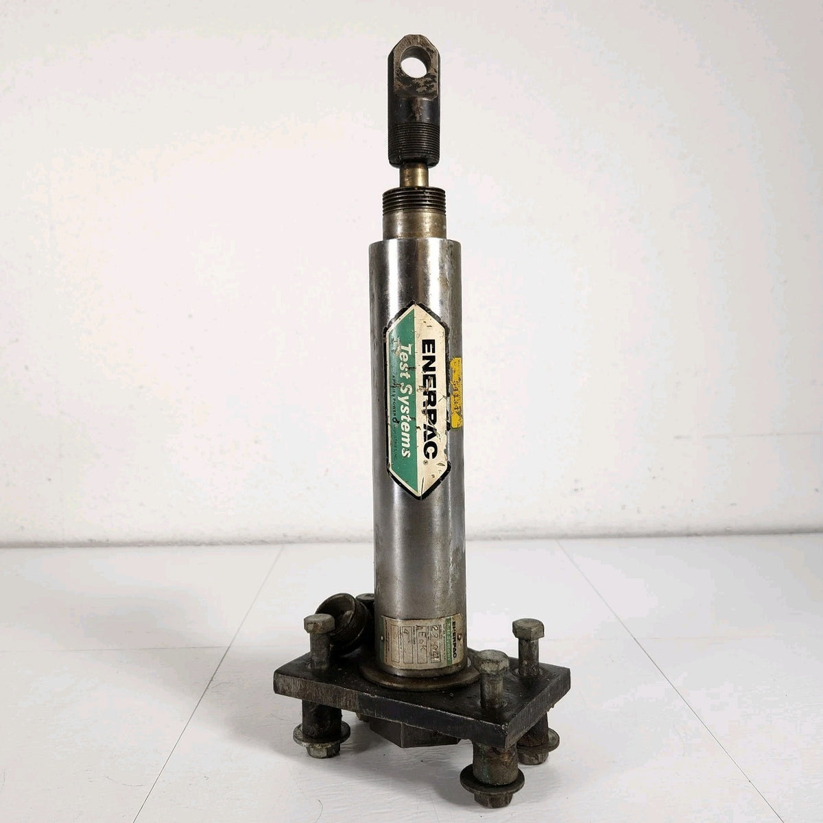 Untested ENERPAC Test Systems 220A 4-Ton Hydraulic Force Ram Cylinder Actuator