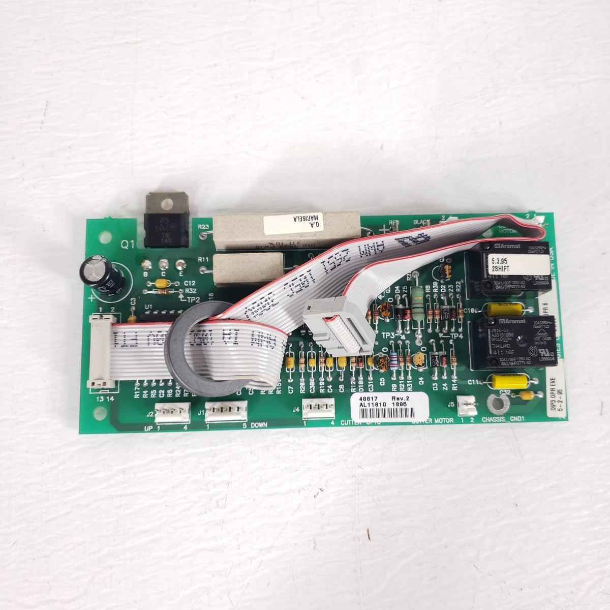 Zebra 46617M 46617 Rev 2 Xi Series Cutter Logic Control Board PCB