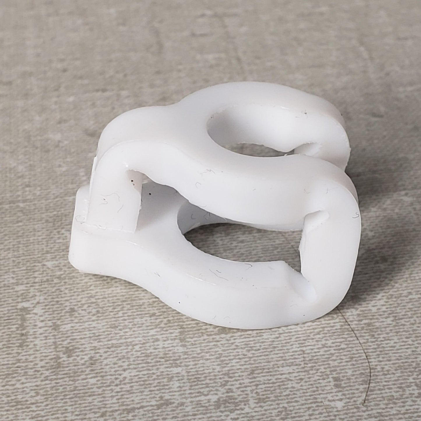 Lot Of 10 Chemglass CG-145-T-01 White PTFE Clamps For Joint Size 14/20