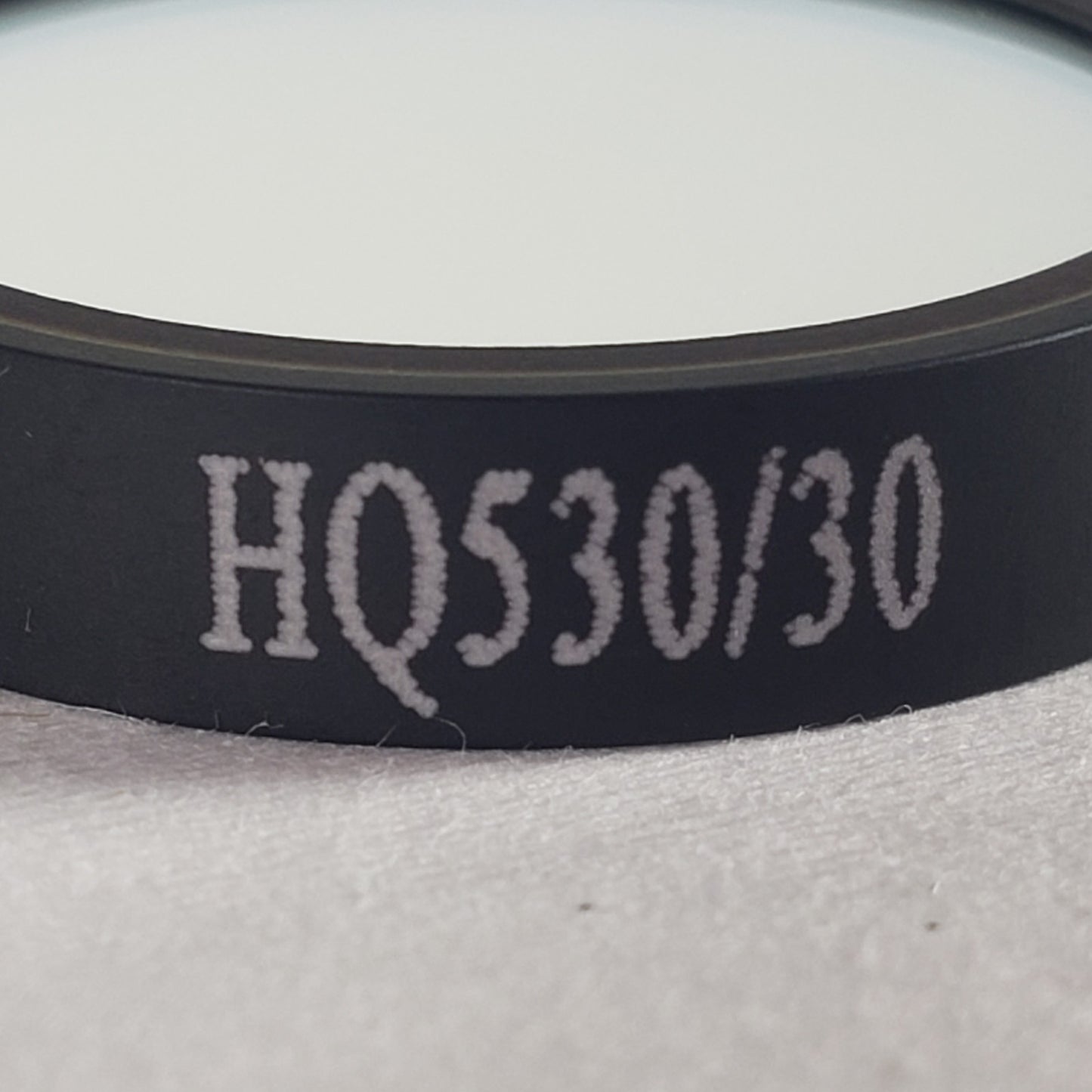 Chroma HQ530/30M 1" 530/30 Bandpass Fluorescence Filter for Flow Cytometry
