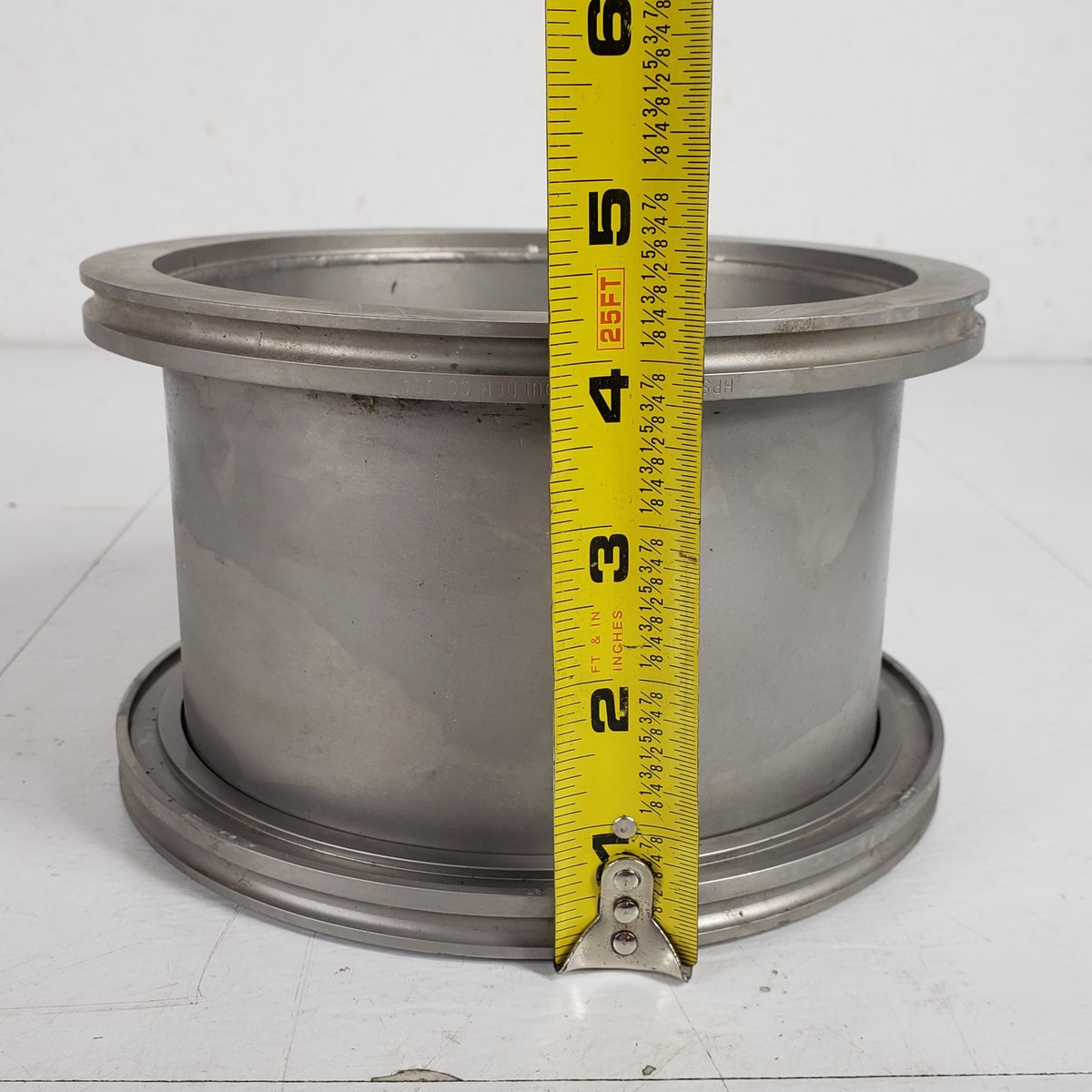 ISO 160 ISO-K LF ISO160 ISOK Vacuum Full Nipple Double Flange 6" Stainless Steel