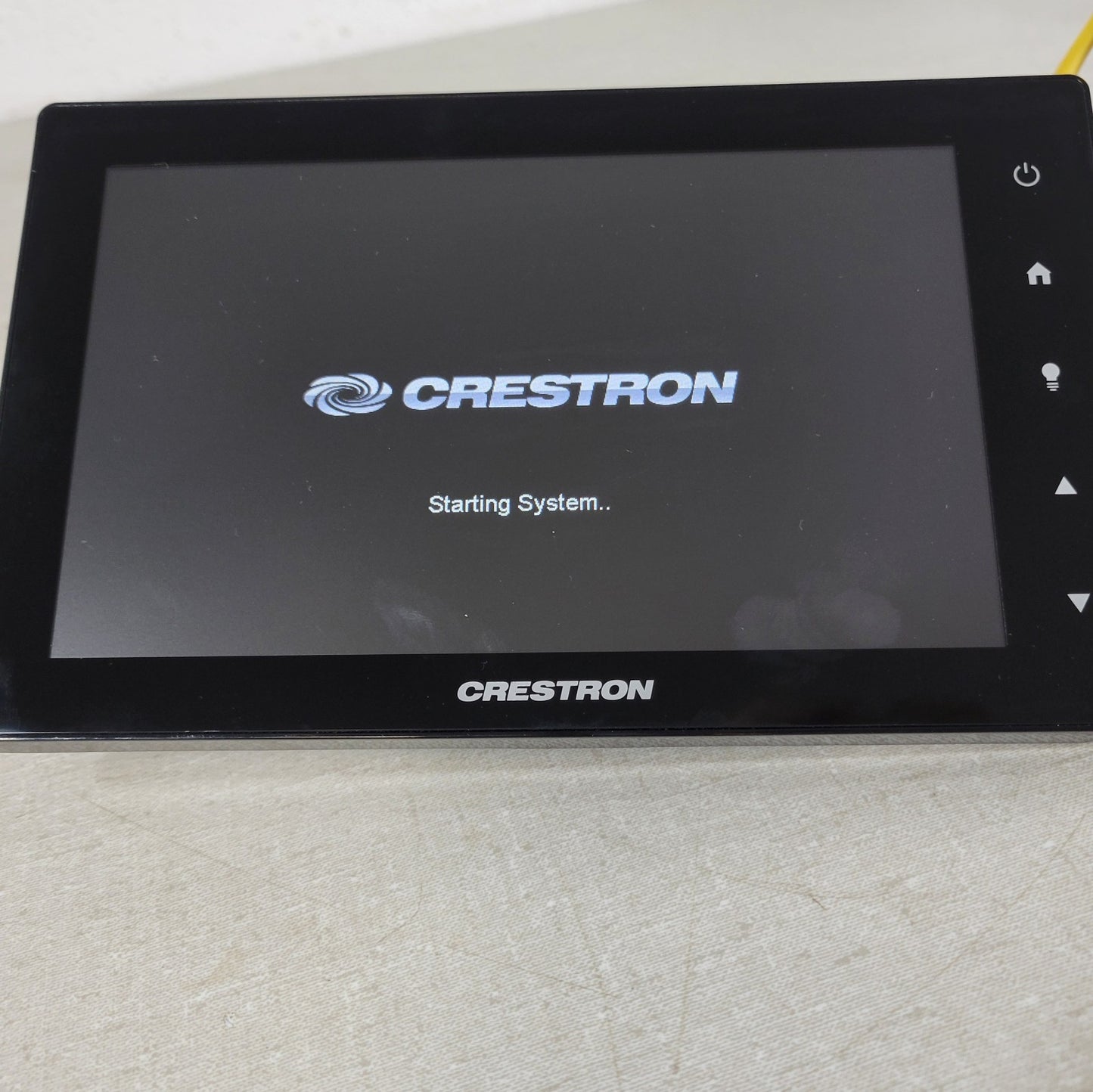 TESTED Crestron TSW-750-B-S 7" Black Touch Screen Control Panel PoE Ethernet