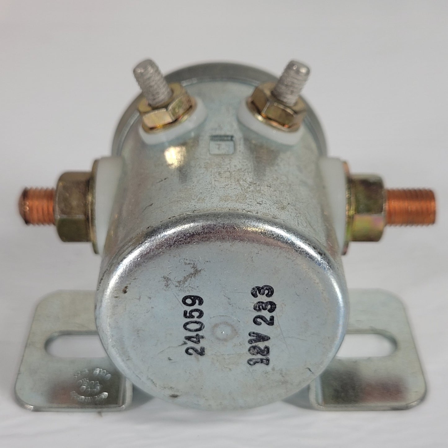 Cole Hersee 24059 12V 85A SPST Continuous Duty Insulated Solenoid Relay 4-Stud