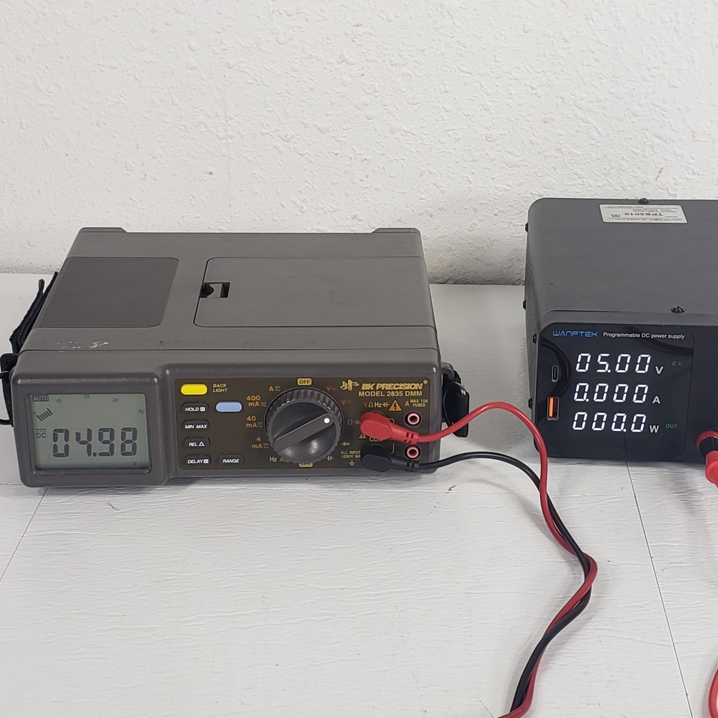 TESTED B&K Precision 2835 DMM Benchtop Digital Multimeter 1000V Backlit