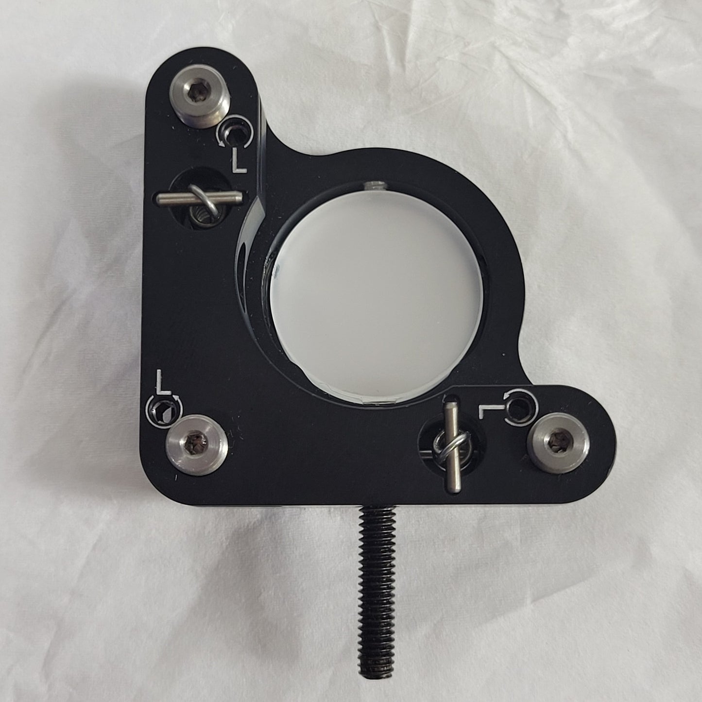 NEWPORT PERFORMA-i Optical Holder and Mirror w/Opaque Side, 1" Diameter
