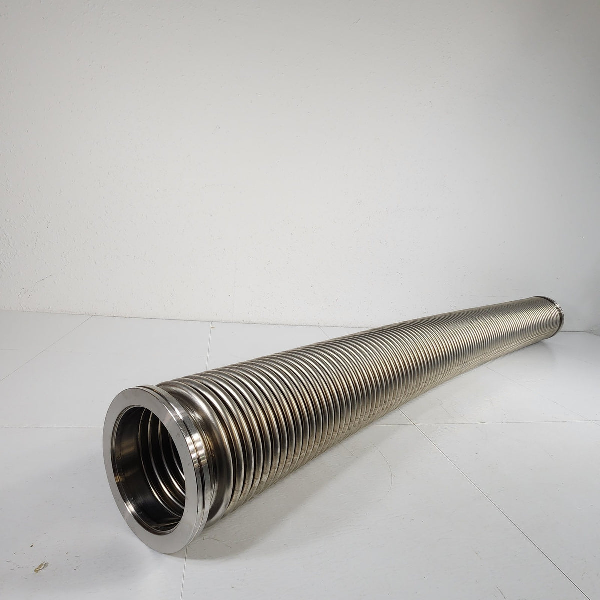 4FT 48" ISO100 K NW100 Stainless Steel Flexible Vacuum Bellows Hose 4" ID