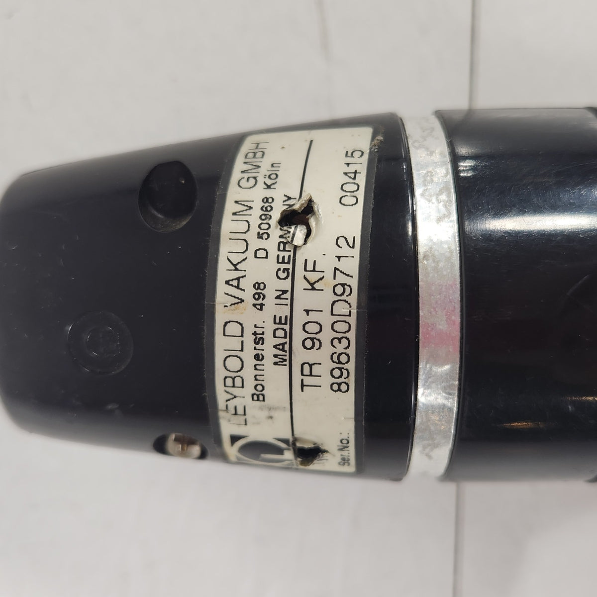 Leybold Vakuum TR901 89630 Pirani Vacuum Gauge Sensor Head NW10 KF10
