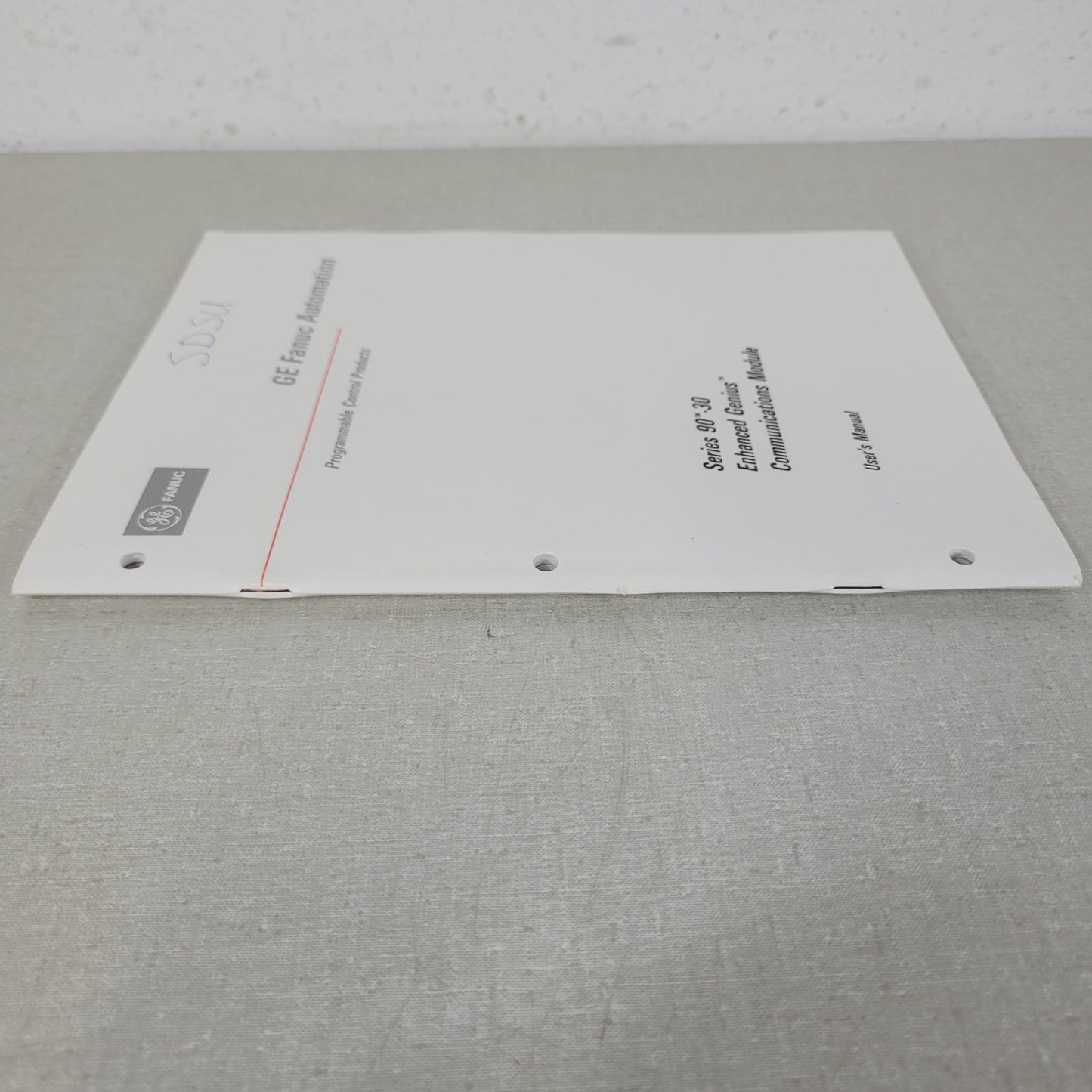 GE Fanuc GFK-0695 Series 90-30 Enhanced Genius Communications Module User Manual