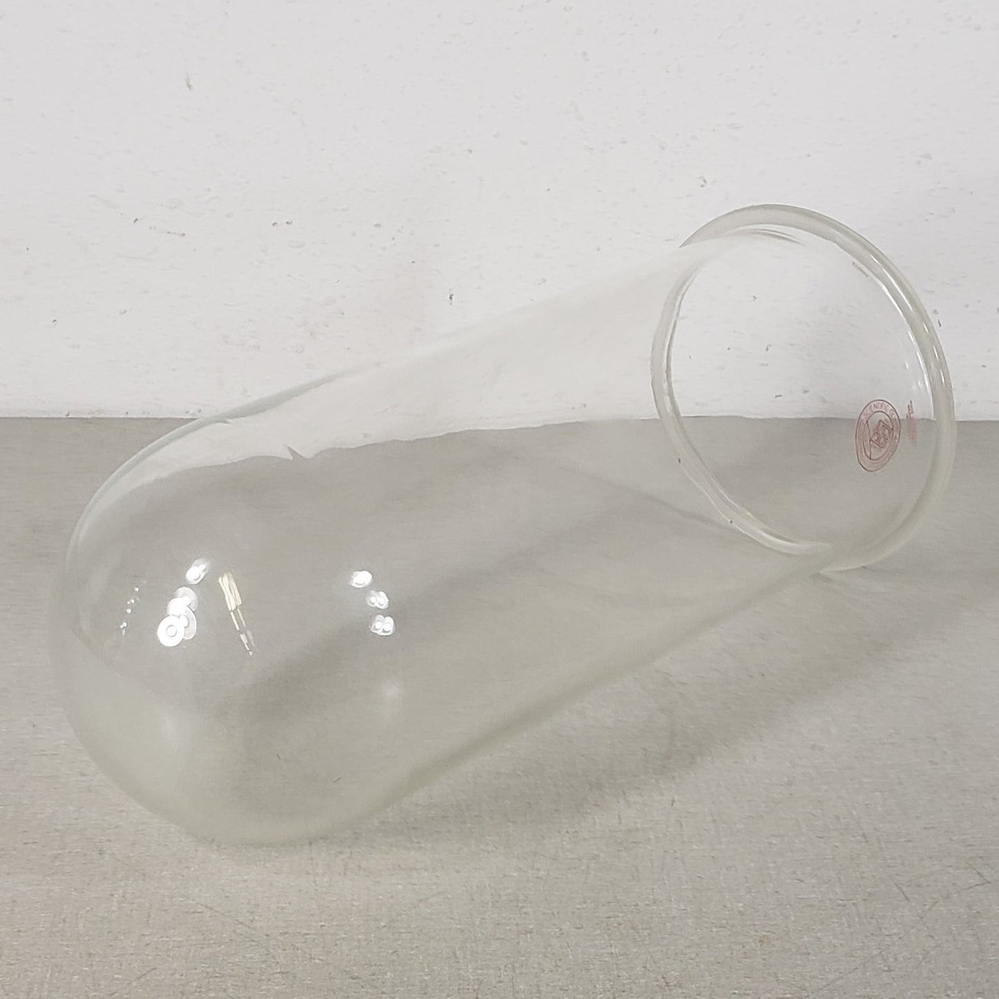 Scientific Glass Apparatus PYREX Cylindrical Reaction Vessel 17.5x6.75in