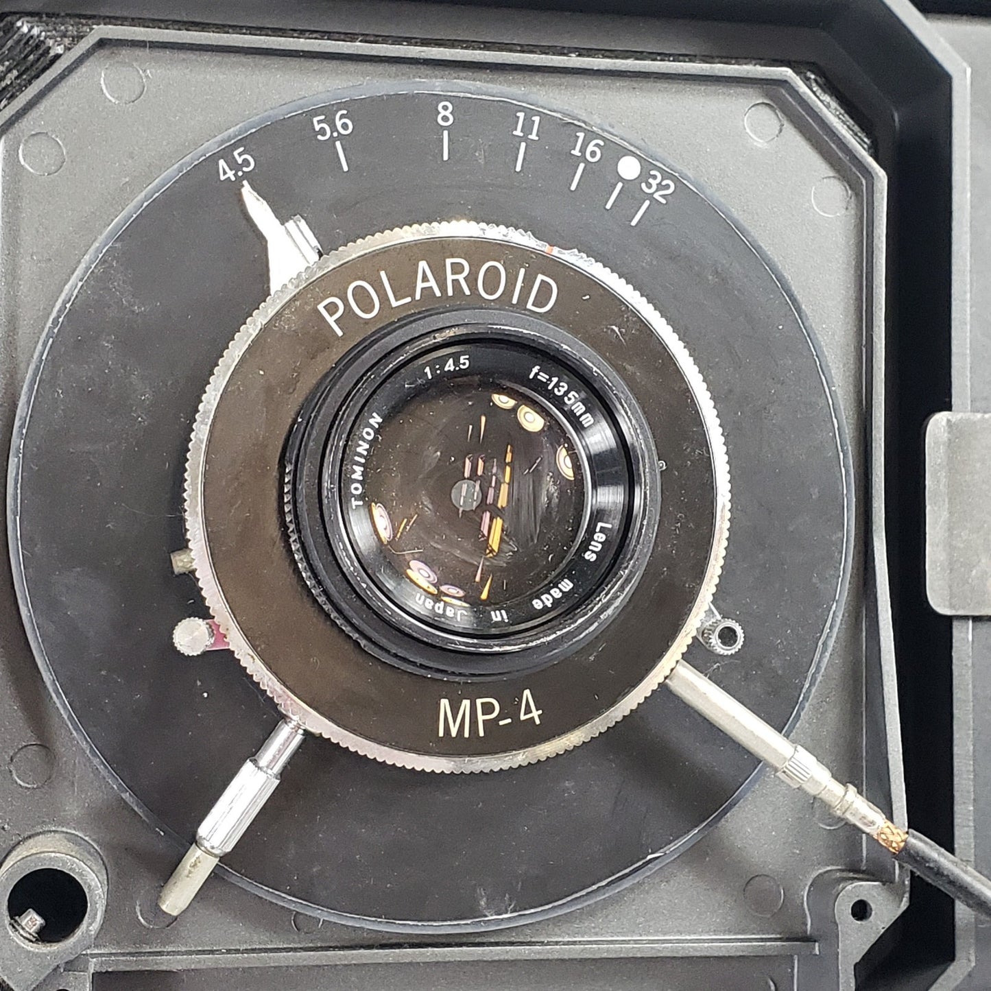 Vintage Polaroid MP-4 Land Camera w/ Original Lens 4x5 Copy Film System