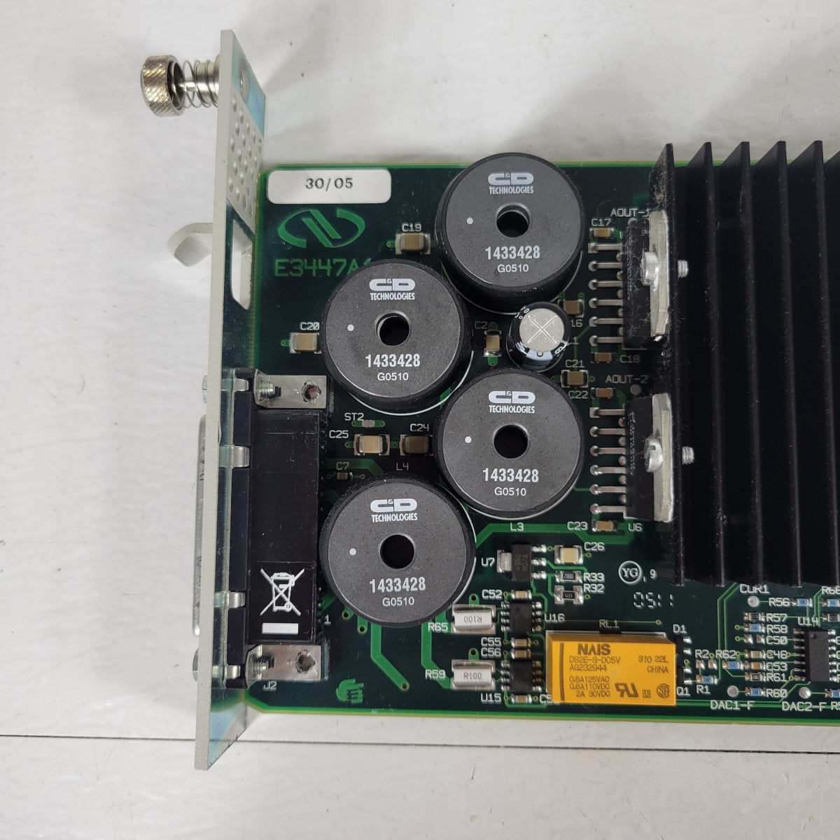 Newport XPS E3424C0 Motion Controller Encoder Board w/ 2x E3447A1 Motor Drivers
