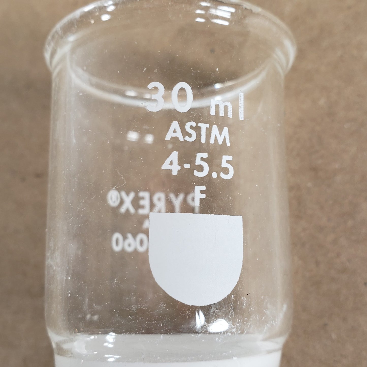 Lot 4 Synthware Pyrex F603030M 30mL Buchner Filter Funnels Medium Frit 30mm Chem