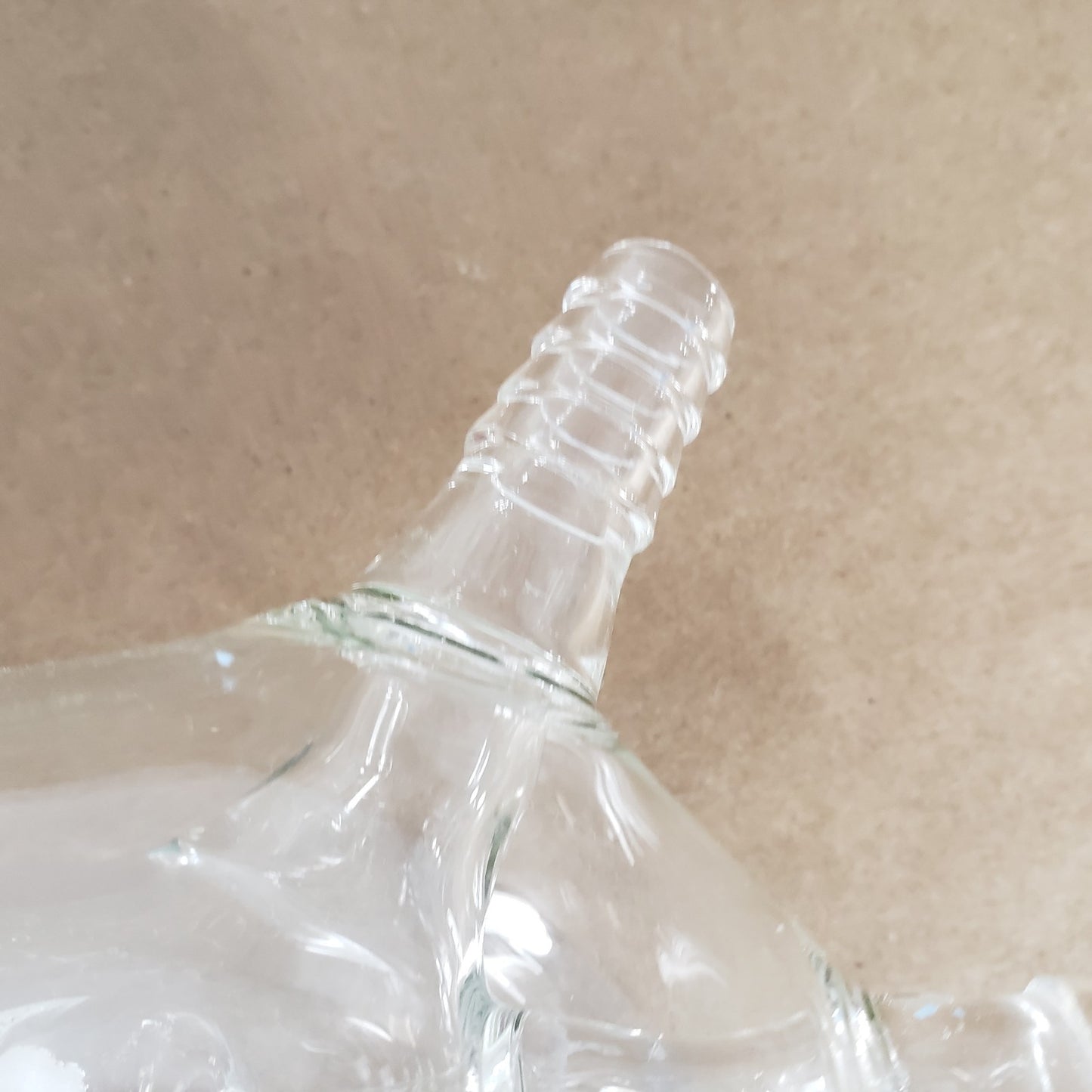 Custom Borosilicate Glass Shell & Tube Heat Exchanger w/Water Jacket Condenser