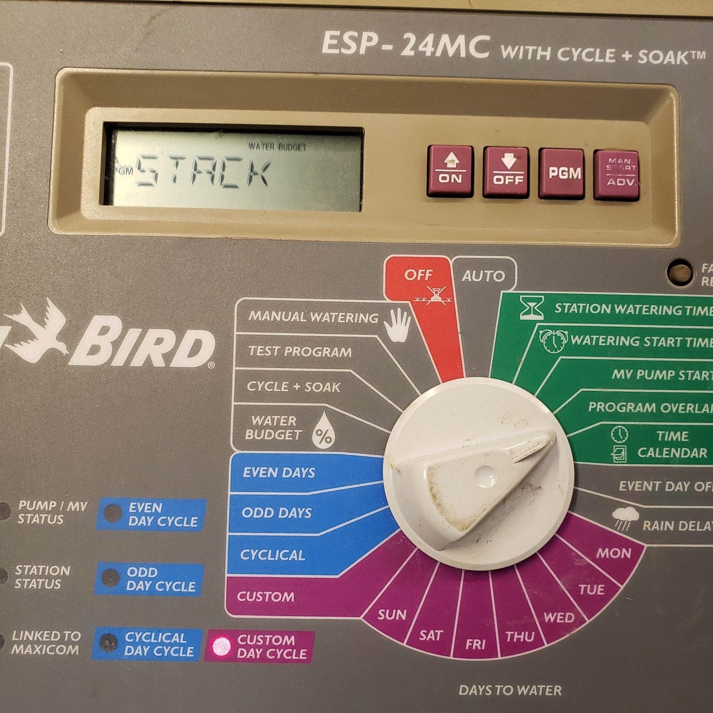 RAIN BIRD ESP-24MC Cycle Soak Irrigation Lawn Sprinkler Control/Computer