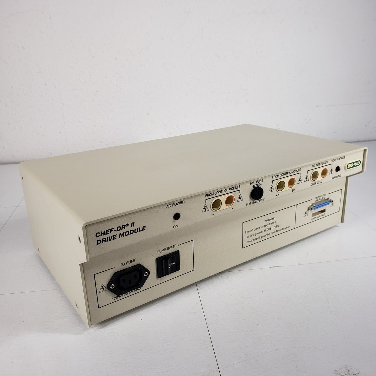 Bio-Rad CHEF-DR II Drive Module 1703690 Pulsed Field Electrophoresis PFGE