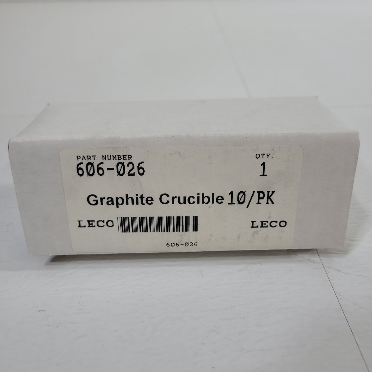 Lot of 7 LECO 606-026 Graphite Crucibles TruSpec Micro Oxygen Analyzer