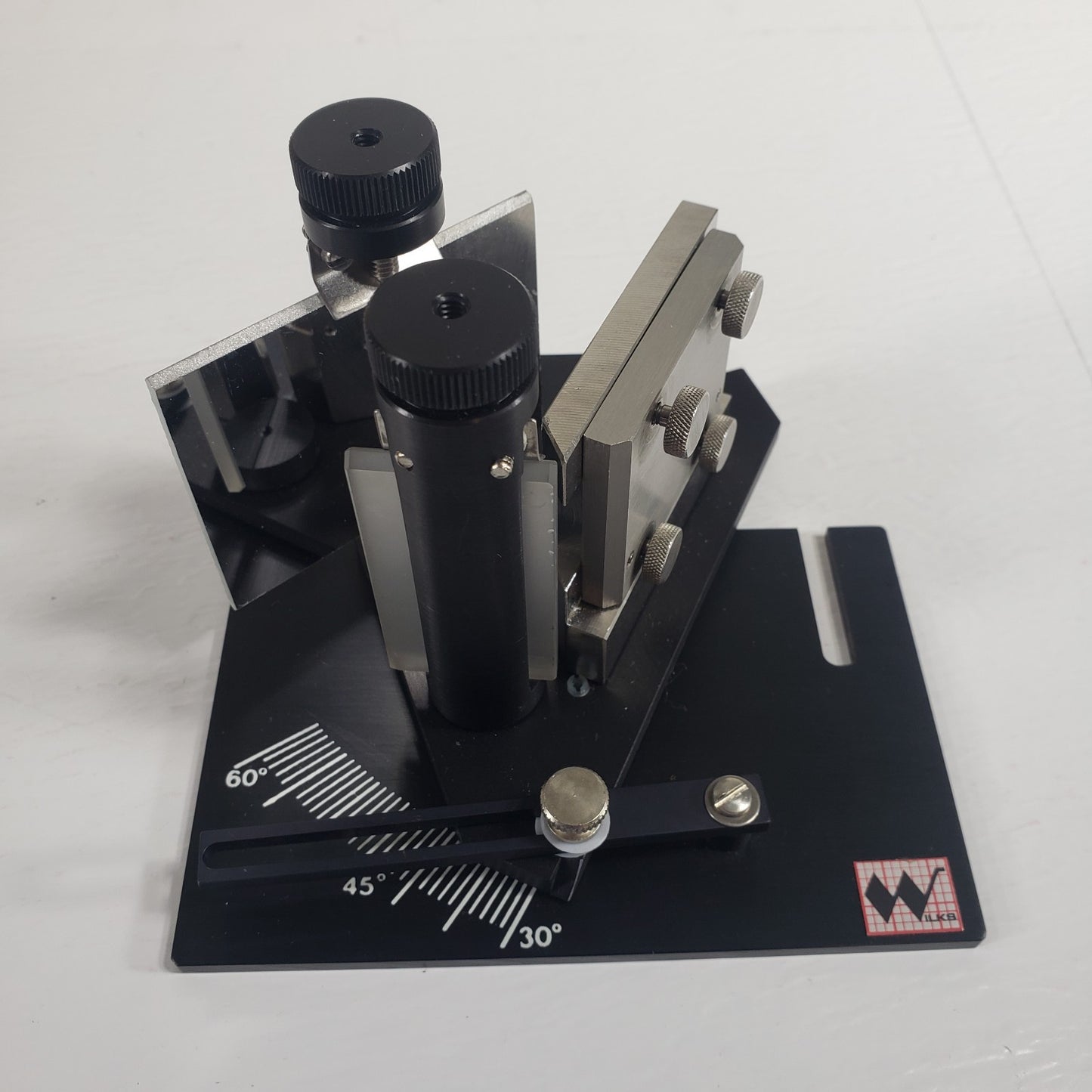Vintage Wilks Scientific IR Spectrophotometer Optics Kit Mirrors Stand & Case