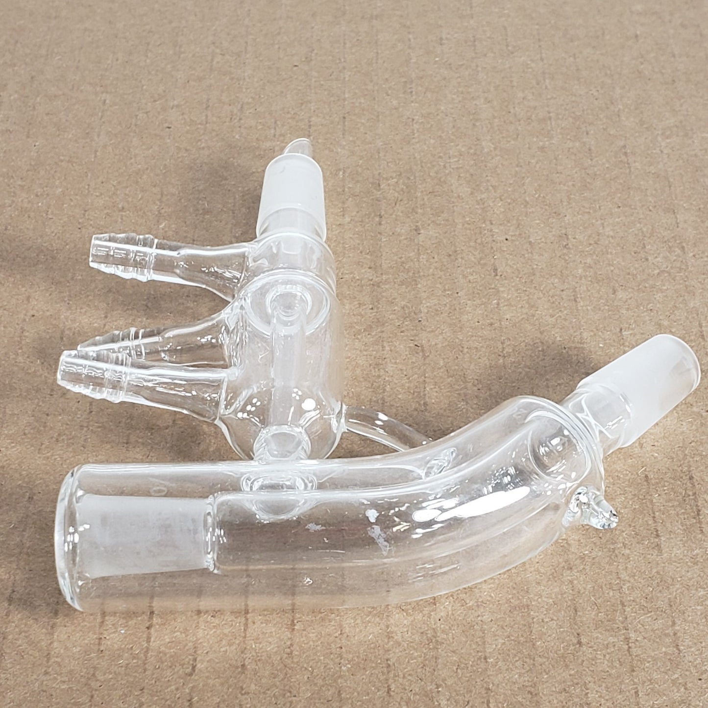 Chemglass CG-1240-05 Short Path Jacketed Distillation Head 14/20 Inner Joints