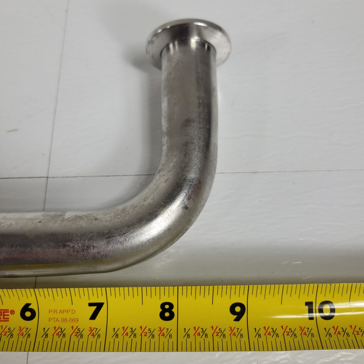 KF40 NW40 ISO-KF to KF16 NW16 Long 3-Way Reducing Tee High Vacuum Stainless
